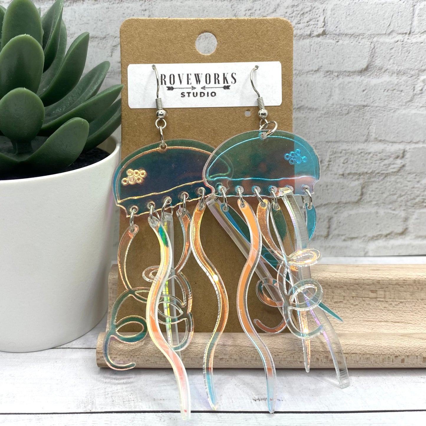 Oversized JELLYFISH Earrings