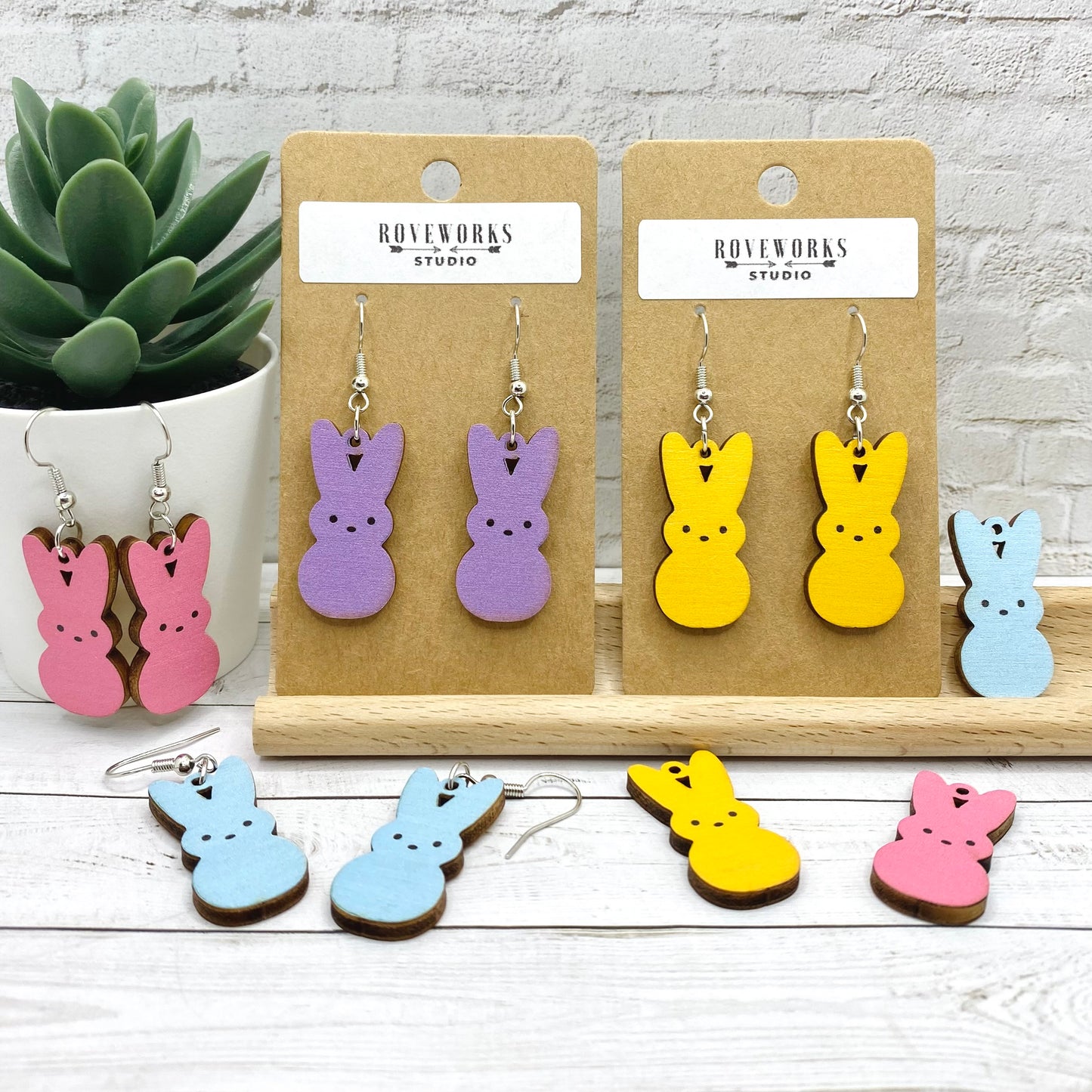 MARSHMALLOW BUNNY Earrings