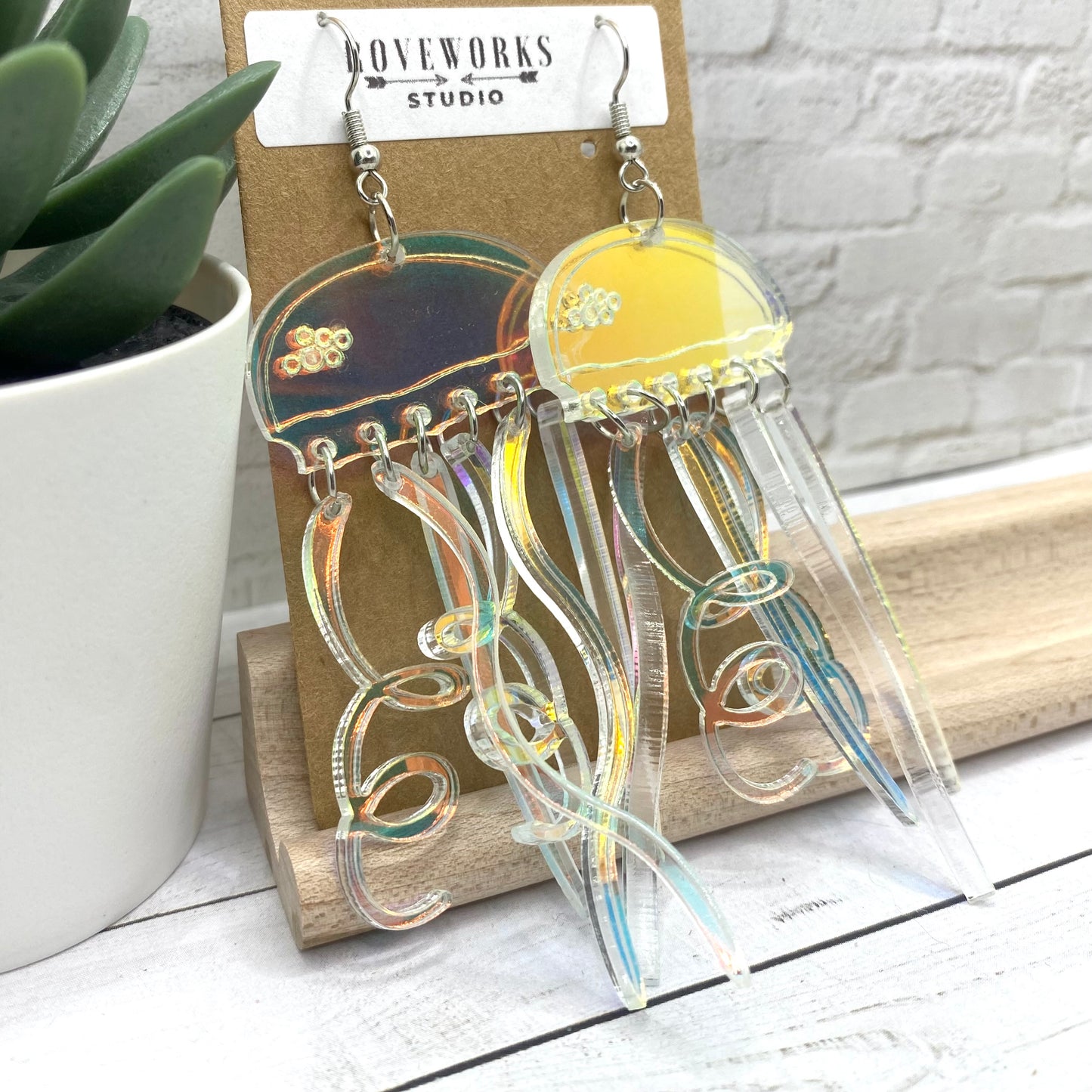 Oversized JELLYFISH Earrings
