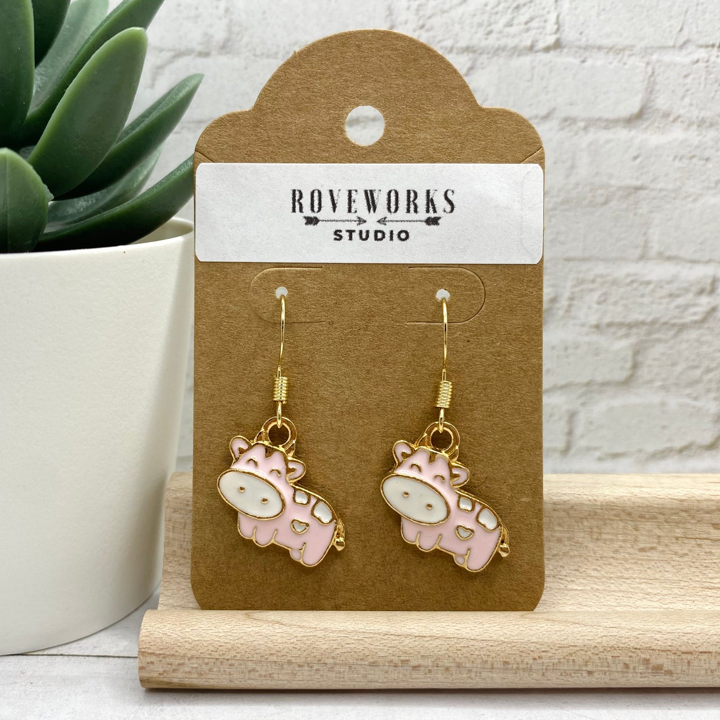 Little COW Earrings
