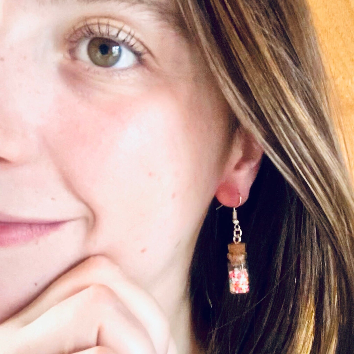 Colorful CANDY SPRINKLE JAR Earrings
