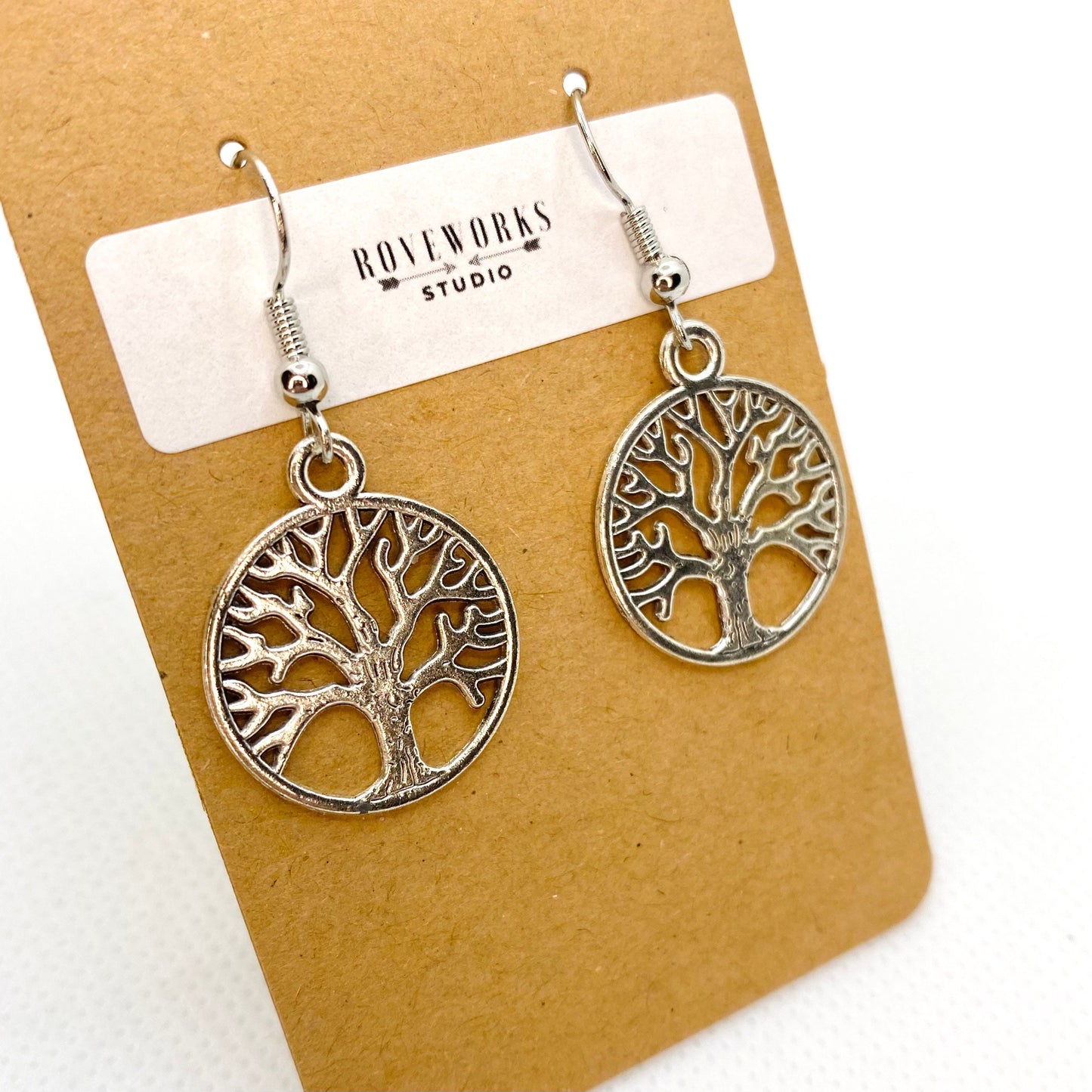 Metal TREE OF LIFE Earrings