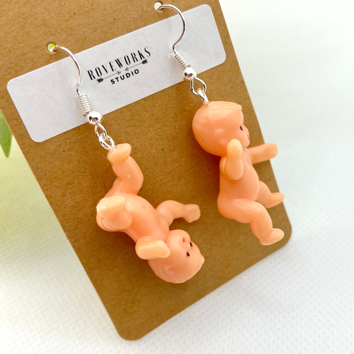 Creepy BABY Mismatched Earrings