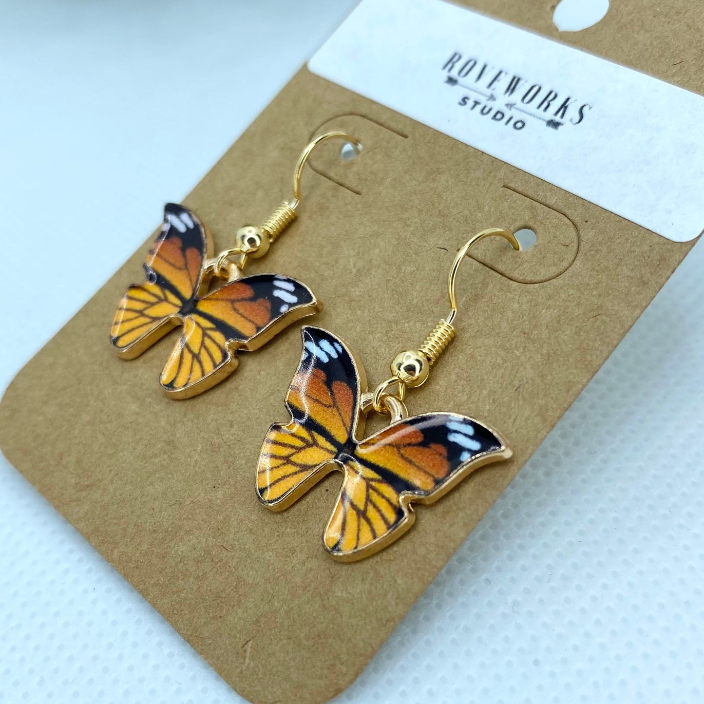 MONARCH BUTTERFLY Earrings