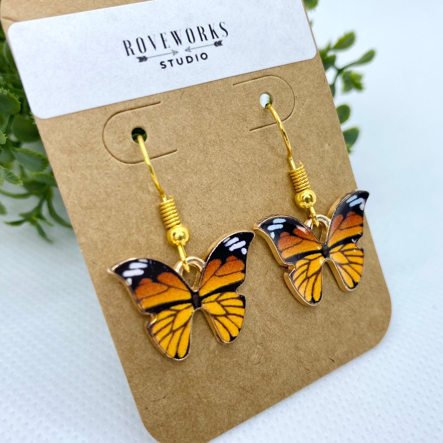 MONARCH BUTTERFLY Earrings