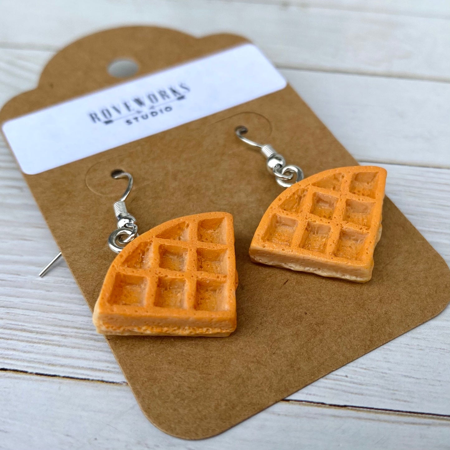 WAFFLE EARRINGS