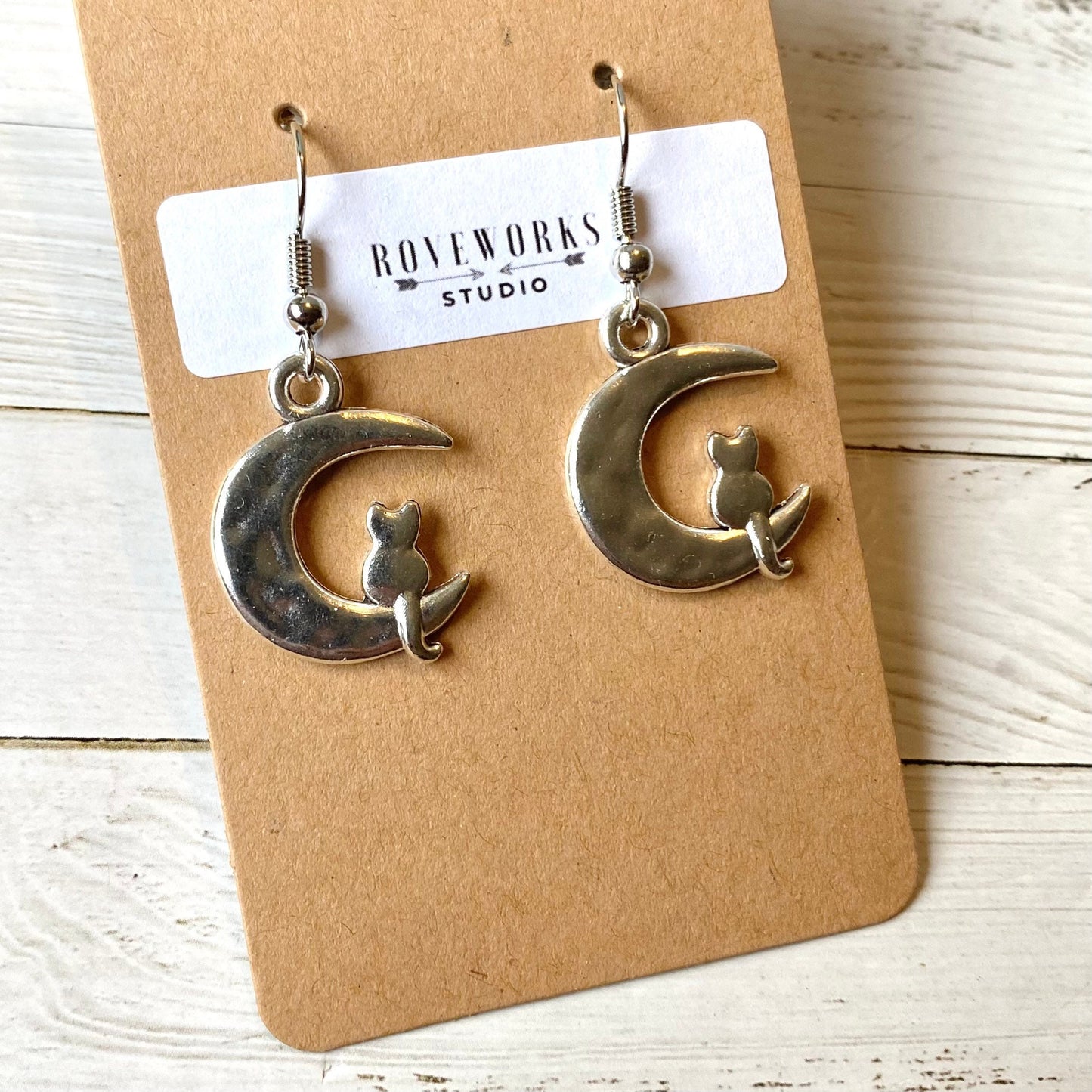 MOON CAT Earrings