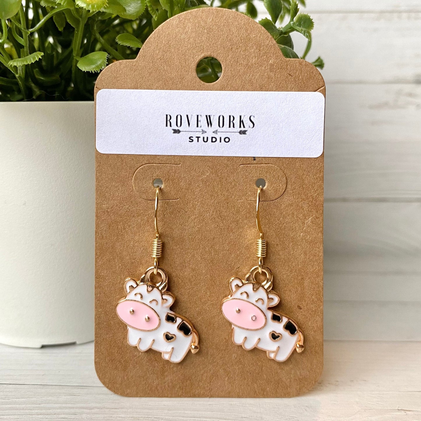 Little COW Earrings