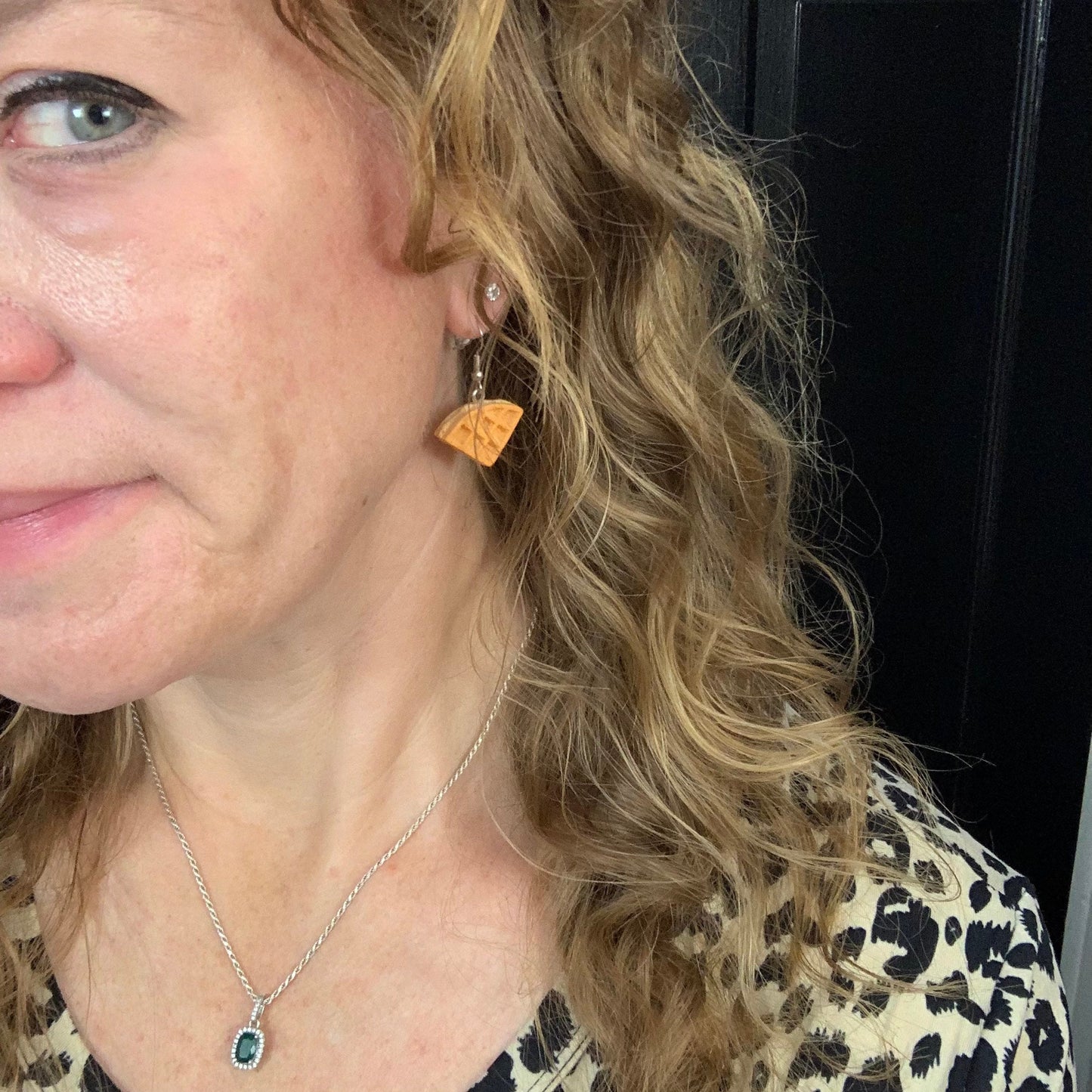 WAFFLE EARRINGS
