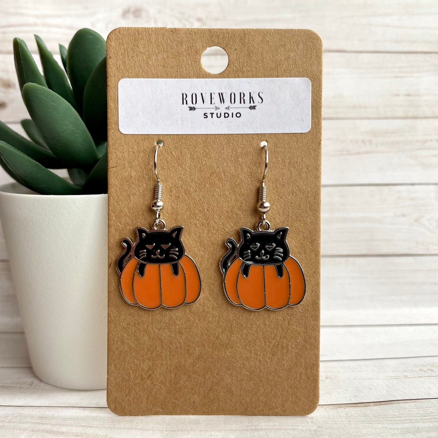 PUMPKIN CAT Earrings