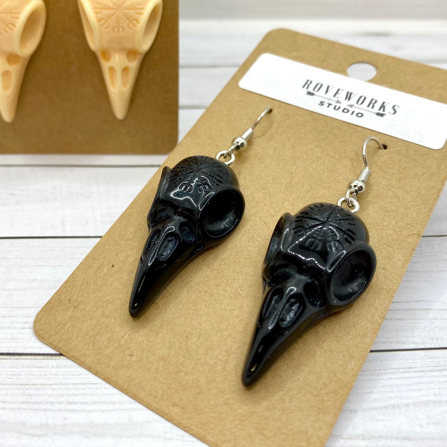 CROW SKULL Earrings