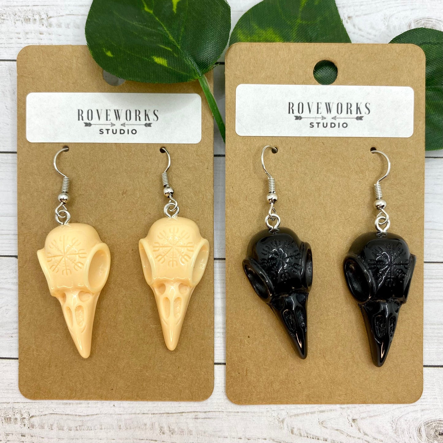 CROW SKULL Earrings