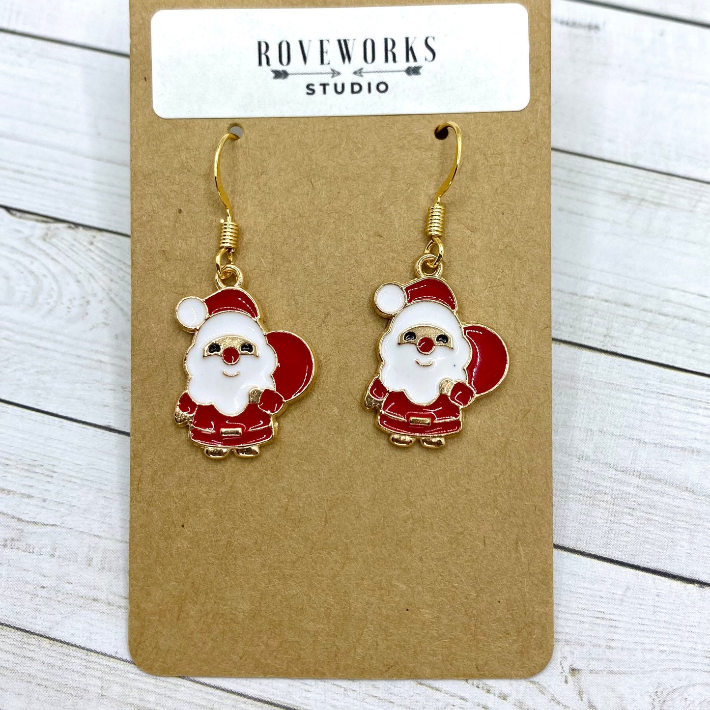 SANTA CLAUS Christmas Earrings