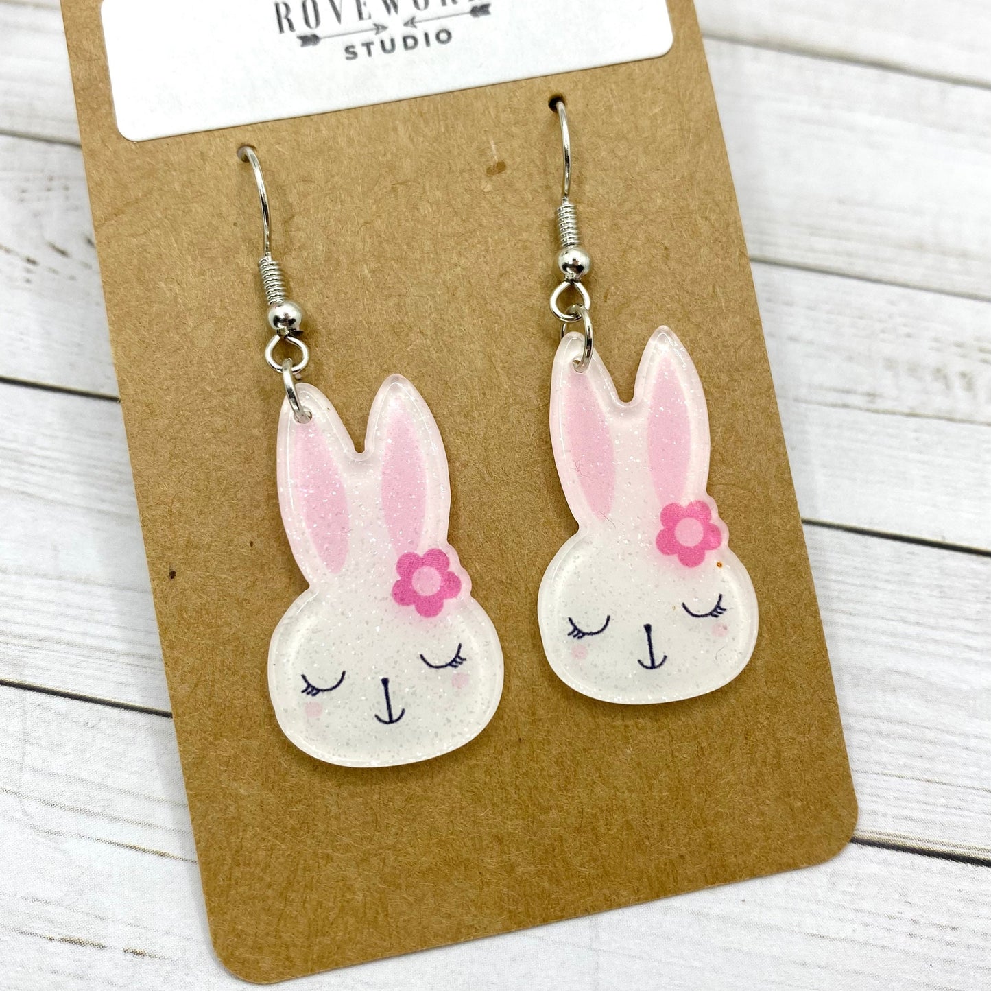 Acrylic BUNNY EARRINGS