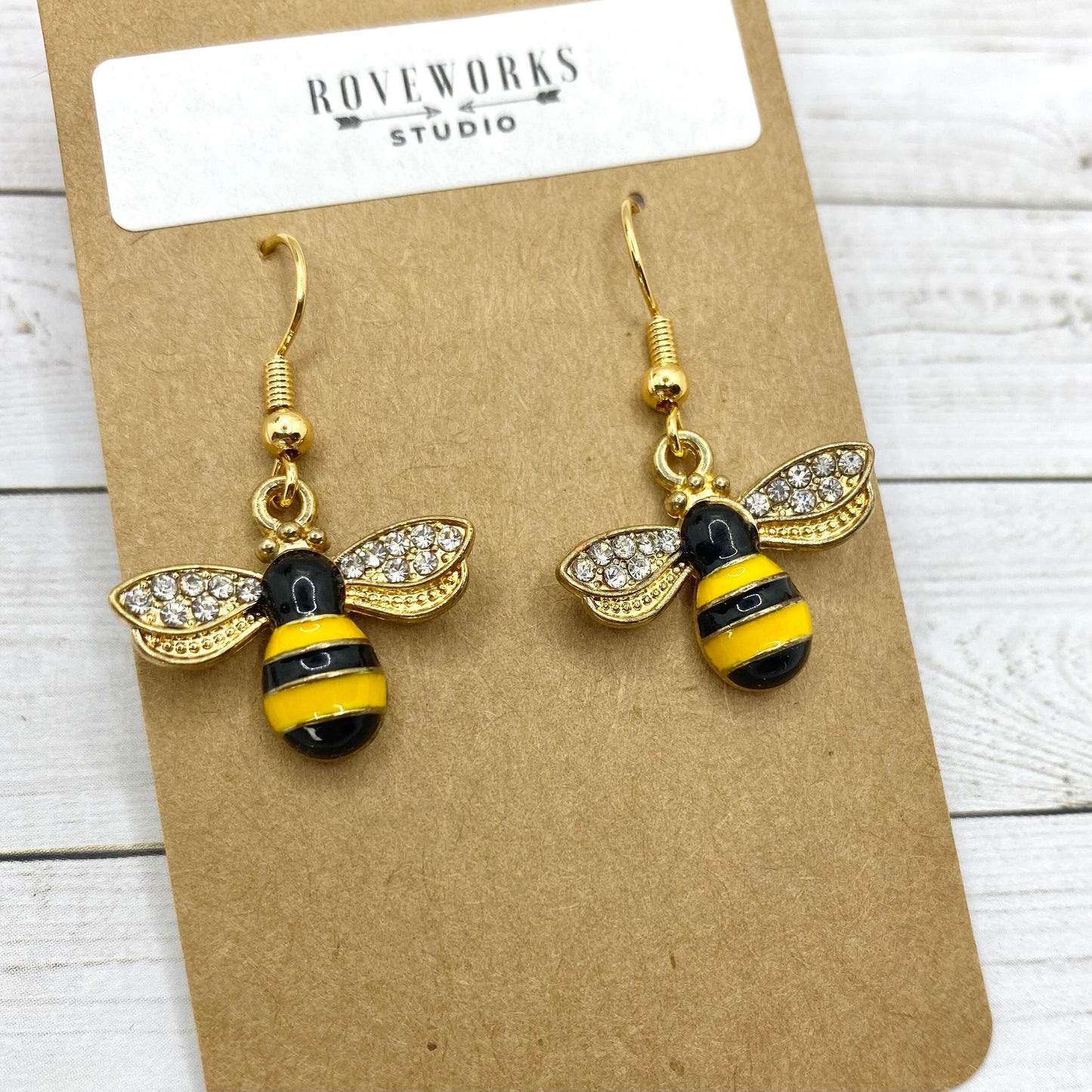 Sparkly BEE Earrings