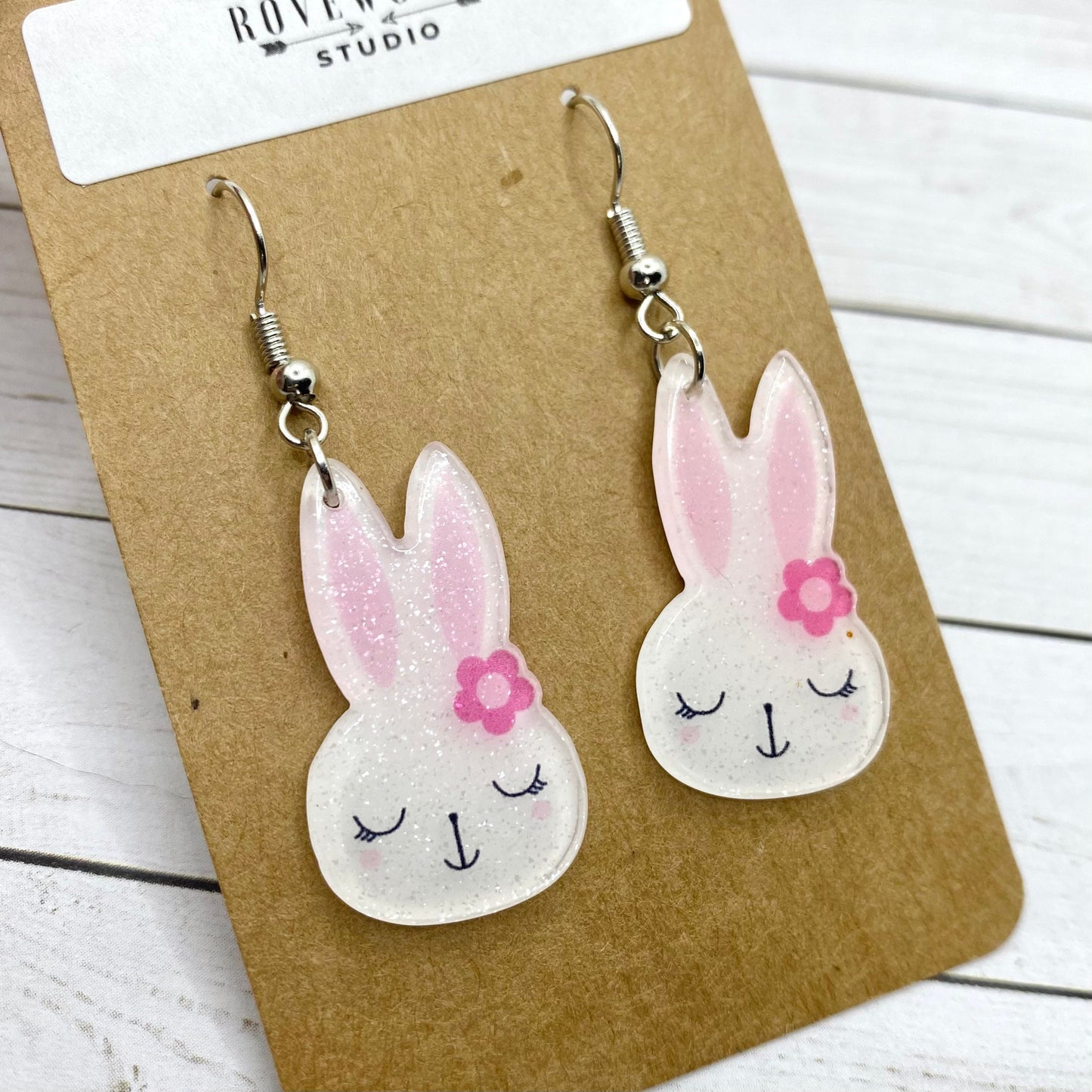 Acrylic BUNNY EARRINGS