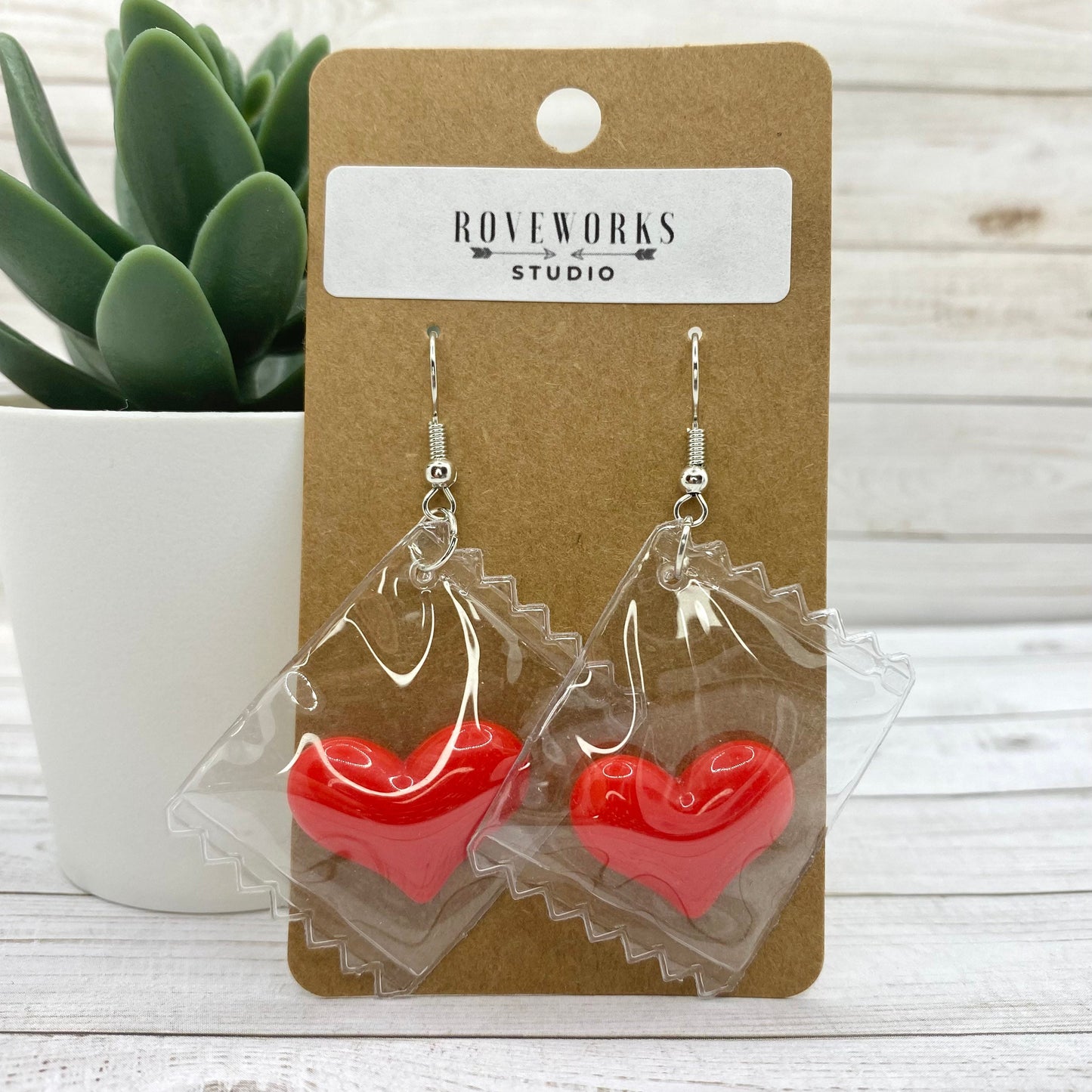 CANDY HEART in Packages Earrings