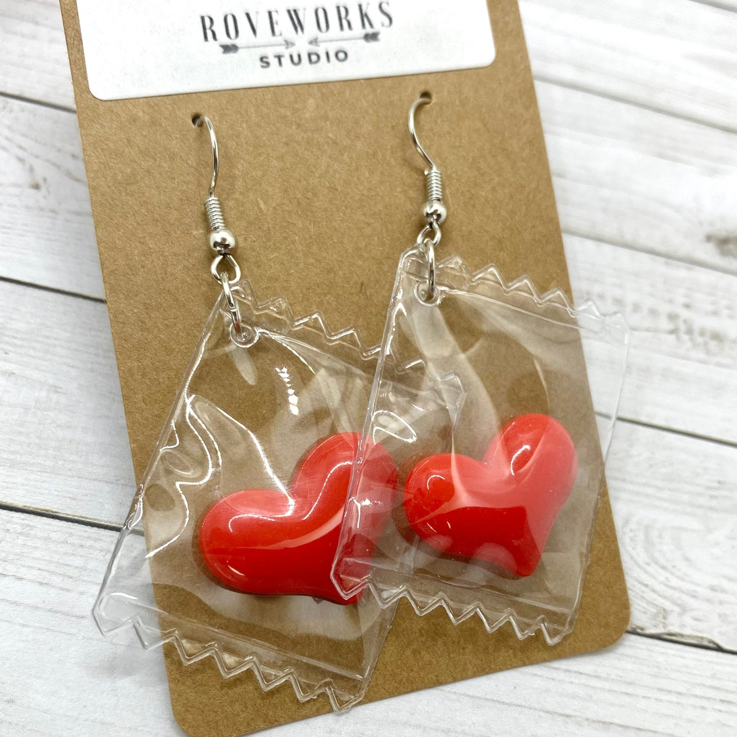 CANDY HEART in Packages Earrings