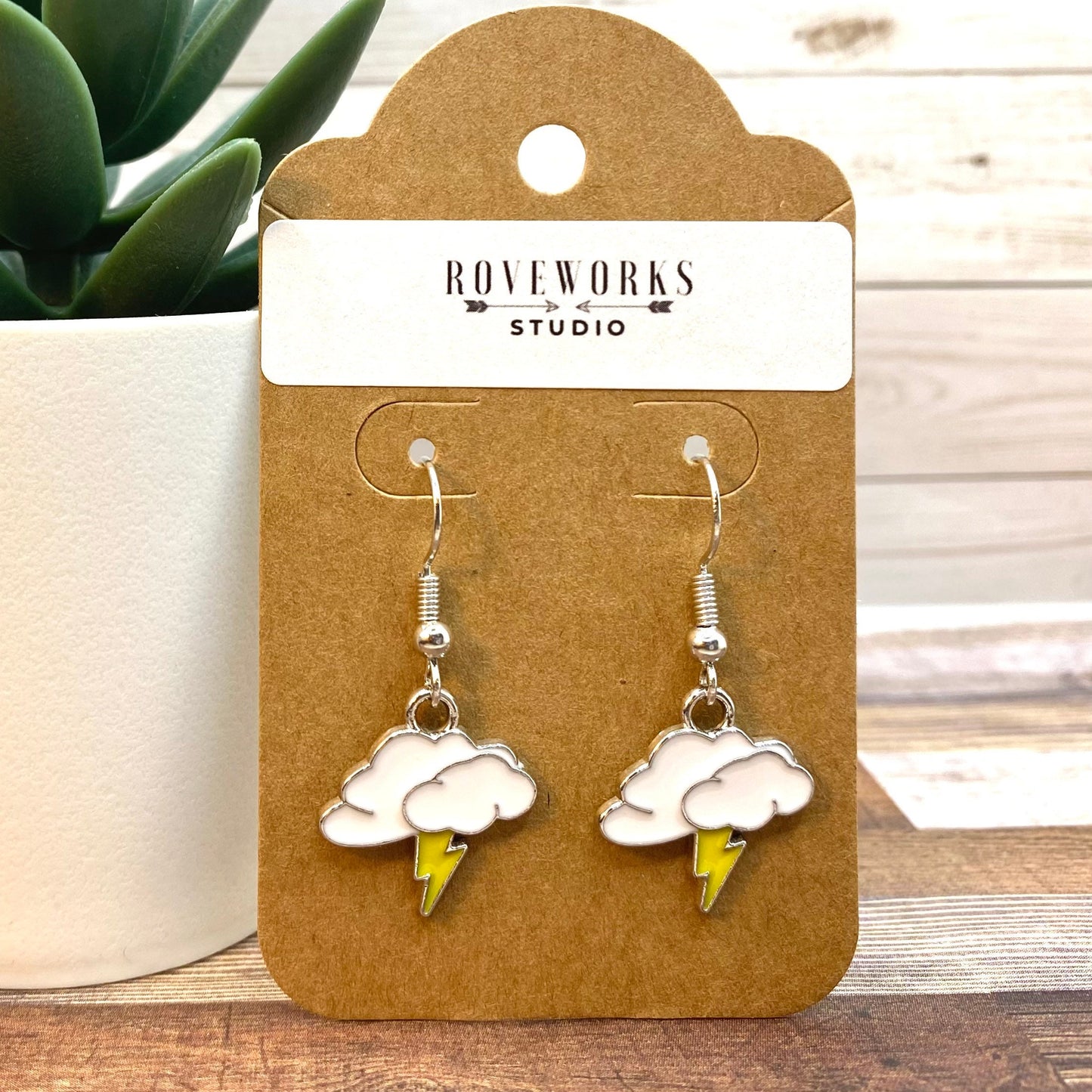 LIGHTNING BOLT CLOUD Earrings
