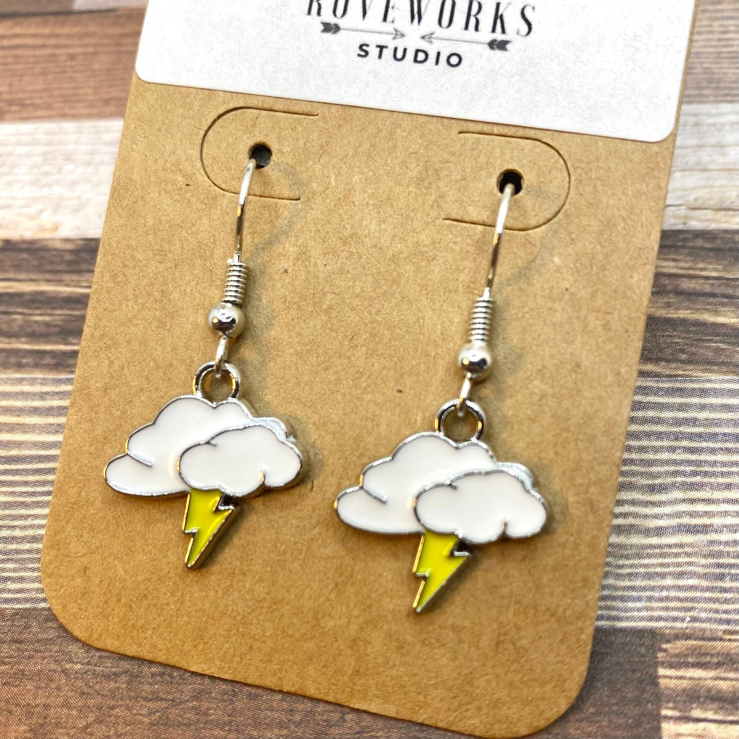 LIGHTNING BOLT CLOUD Earrings
