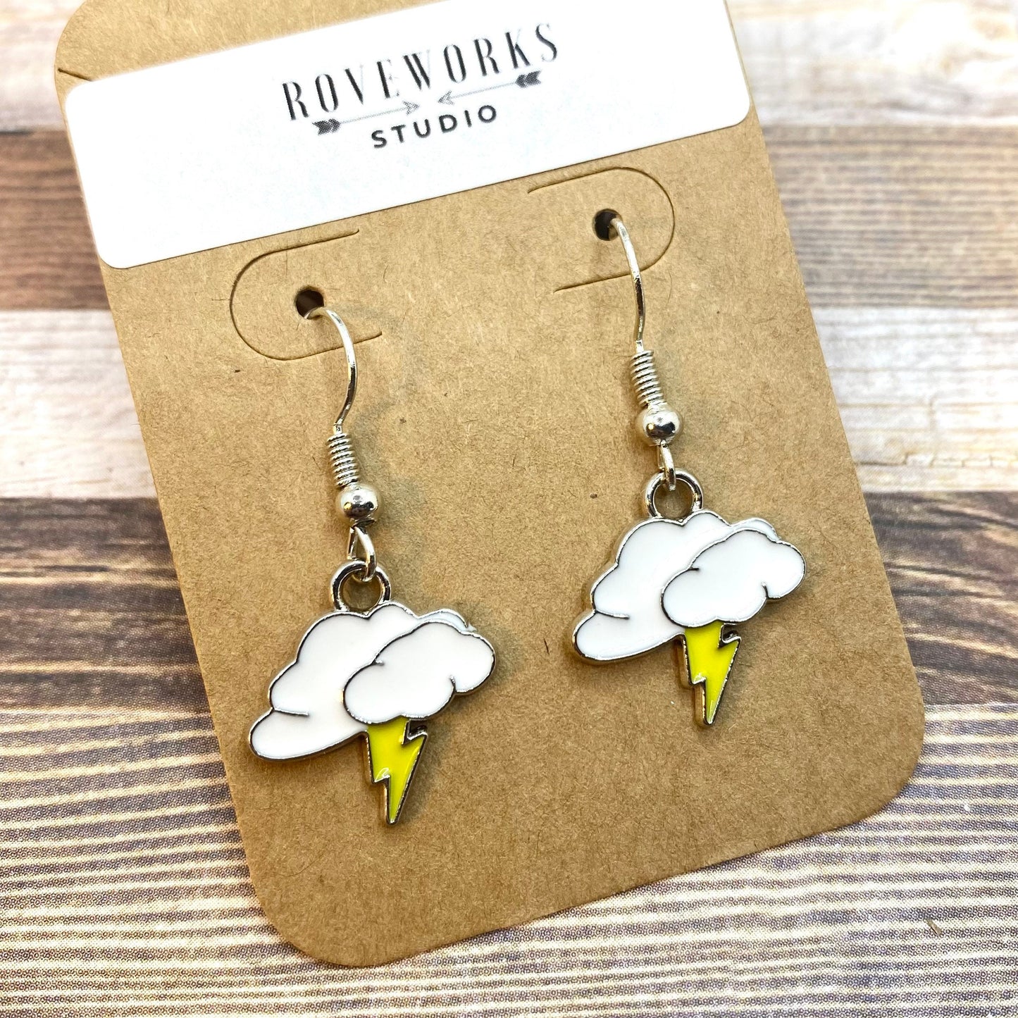 LIGHTNING BOLT CLOUD Earrings