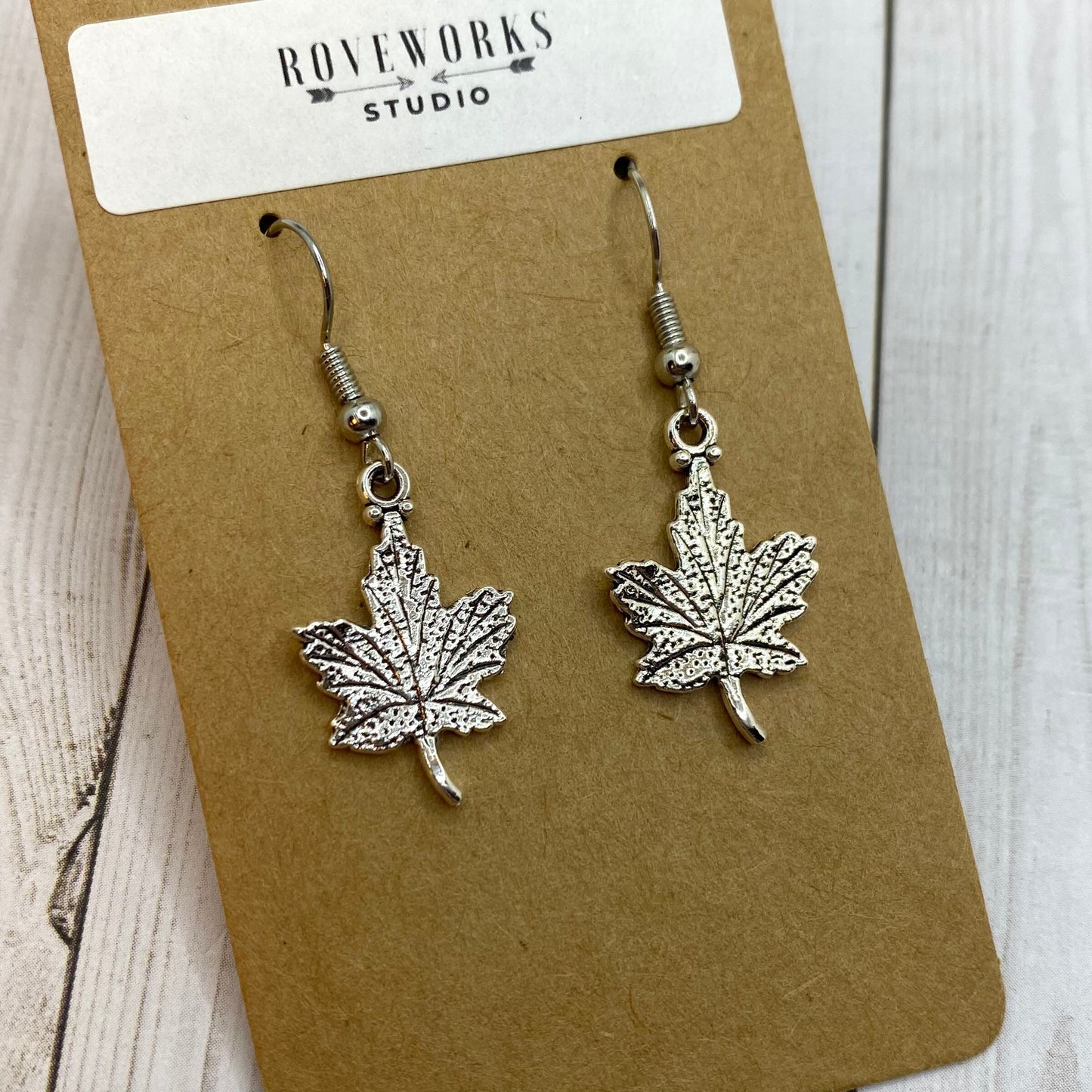MAPLE LEAF Canadian Earrings