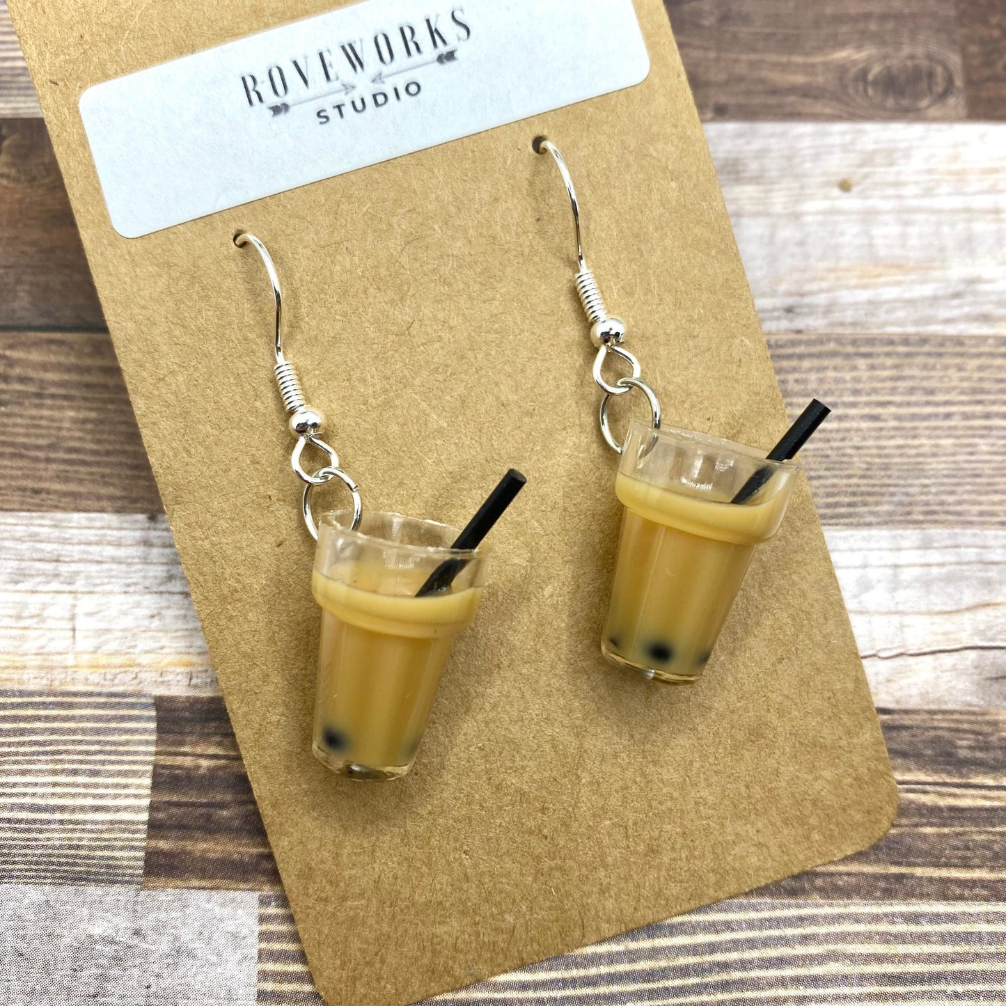 Chai BUBBLE TEA Earrings