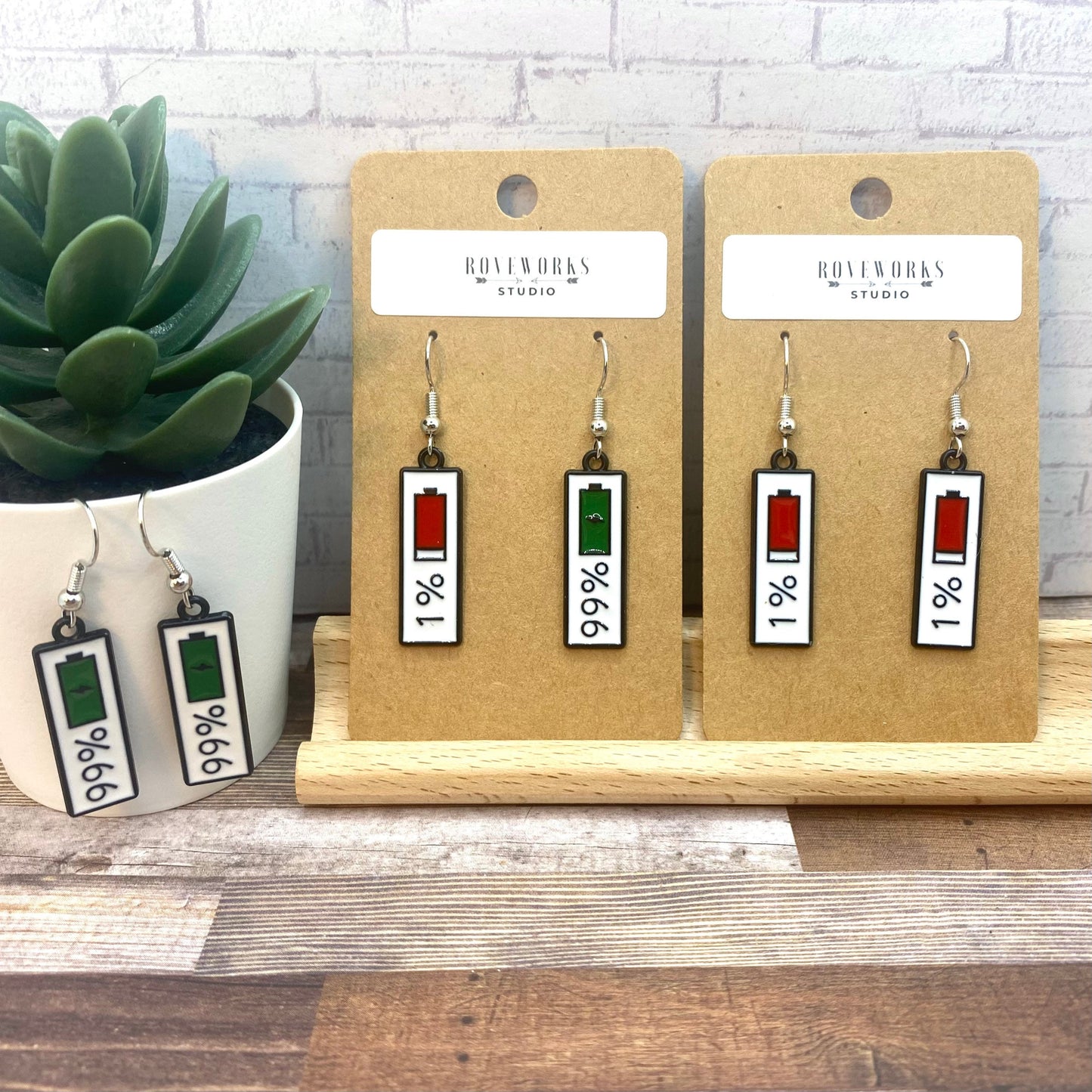 LOW BATTERY Earrings