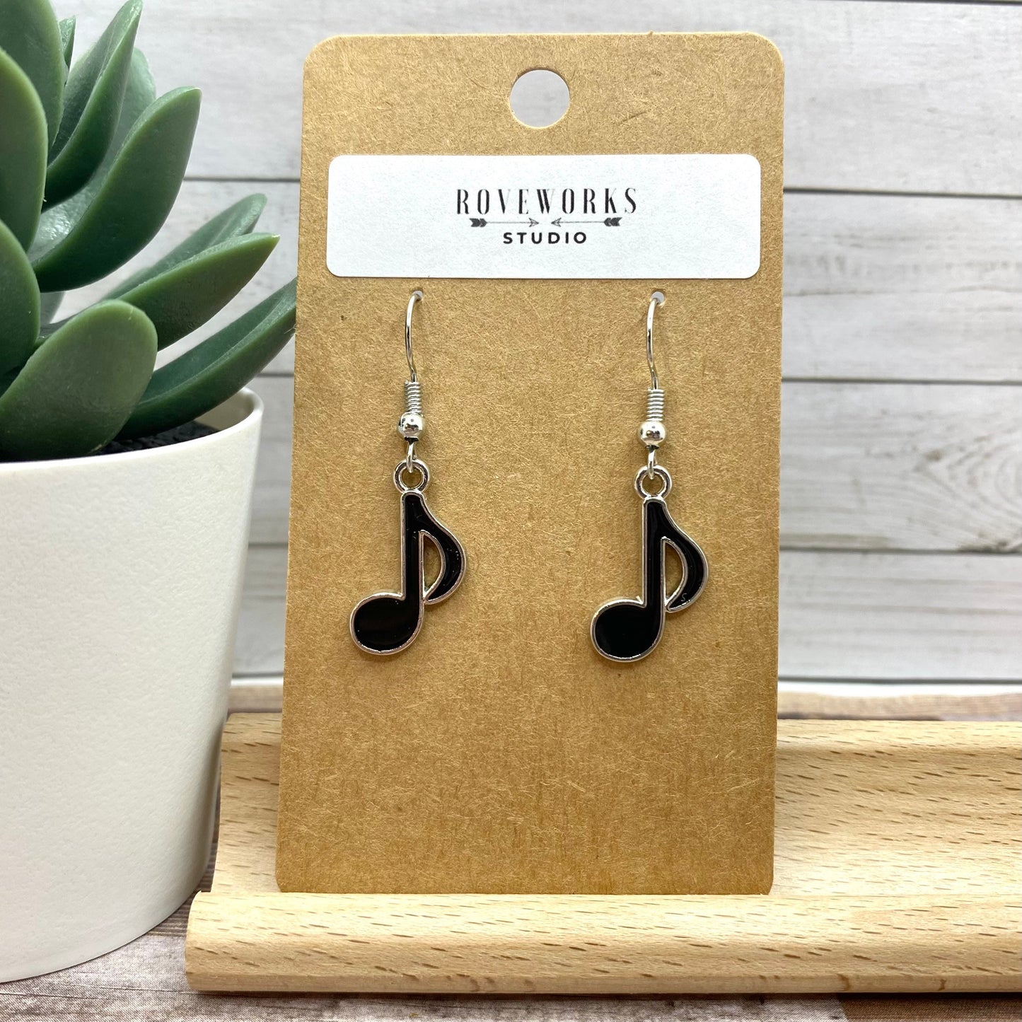 MUSIC NOTES Mismatched Earrings