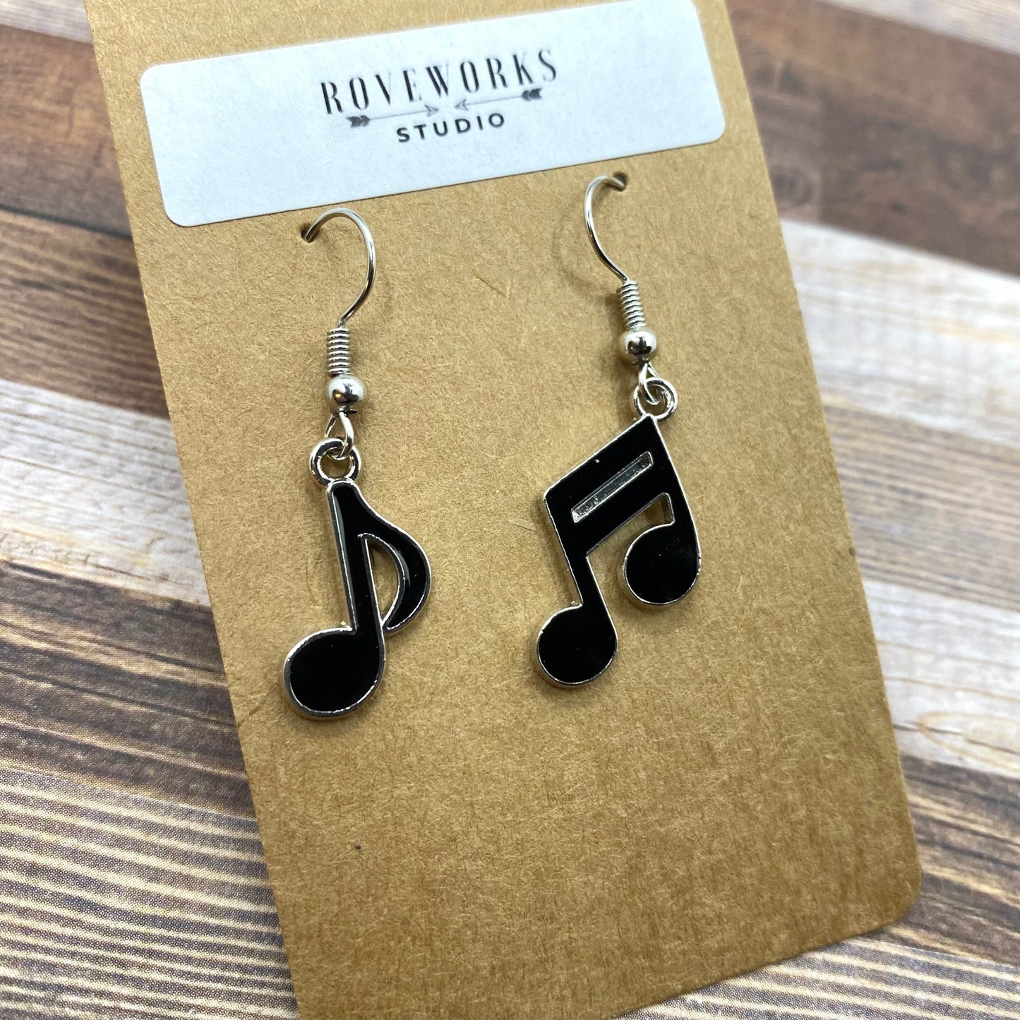 MUSIC NOTES Mismatched Earrings