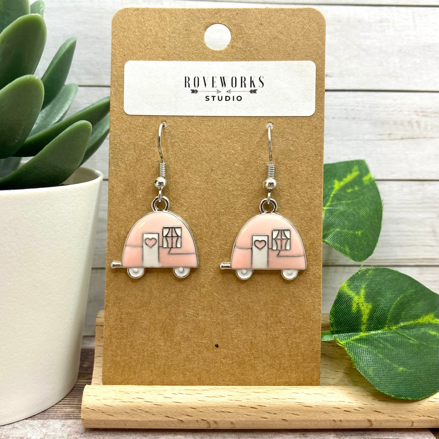 Vintage Camper TRAILER Earrings