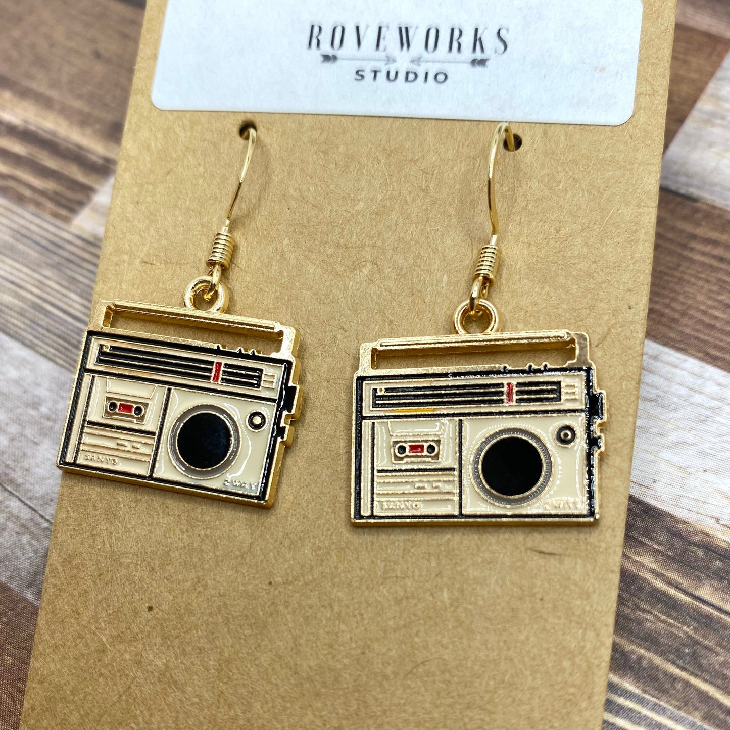 80’s BOOM BOX Earrings