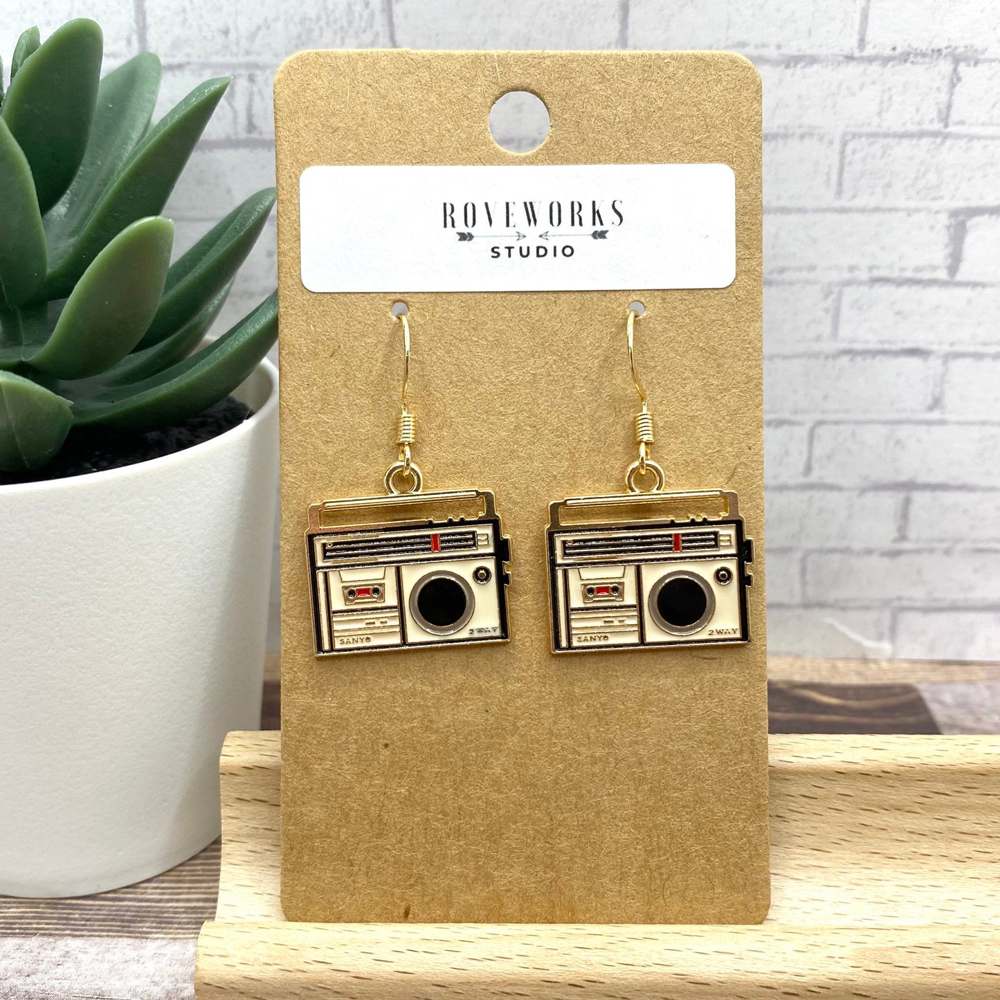 80’s BOOM BOX Earrings