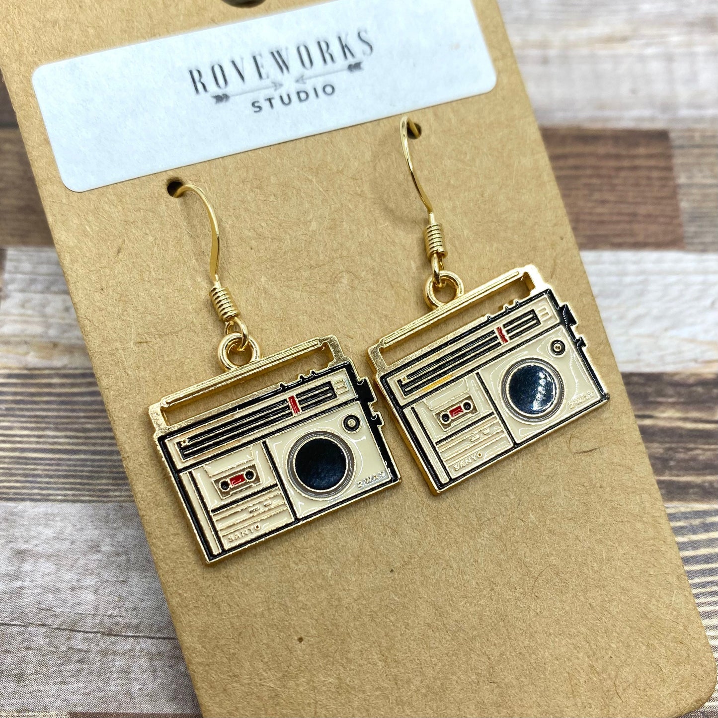80’s BOOM BOX Earrings