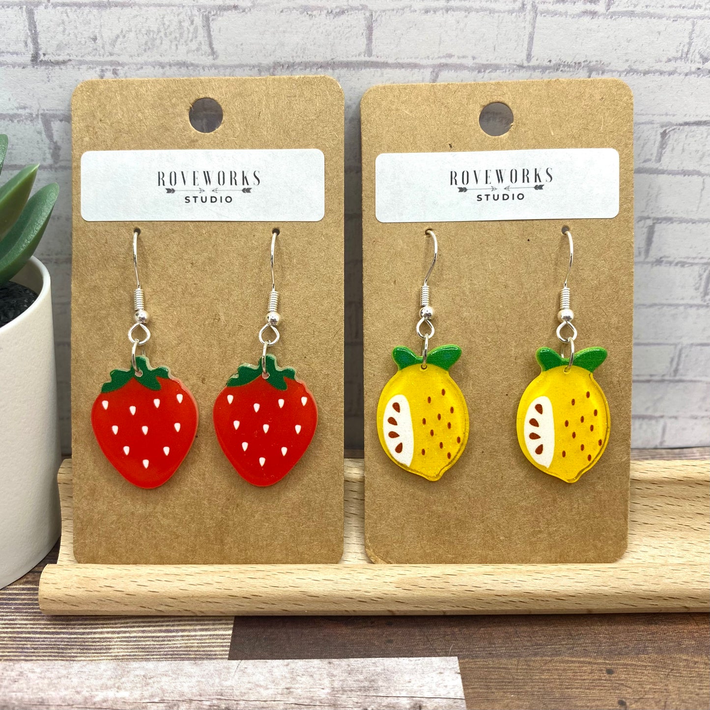Colorful FRUIT Earrings