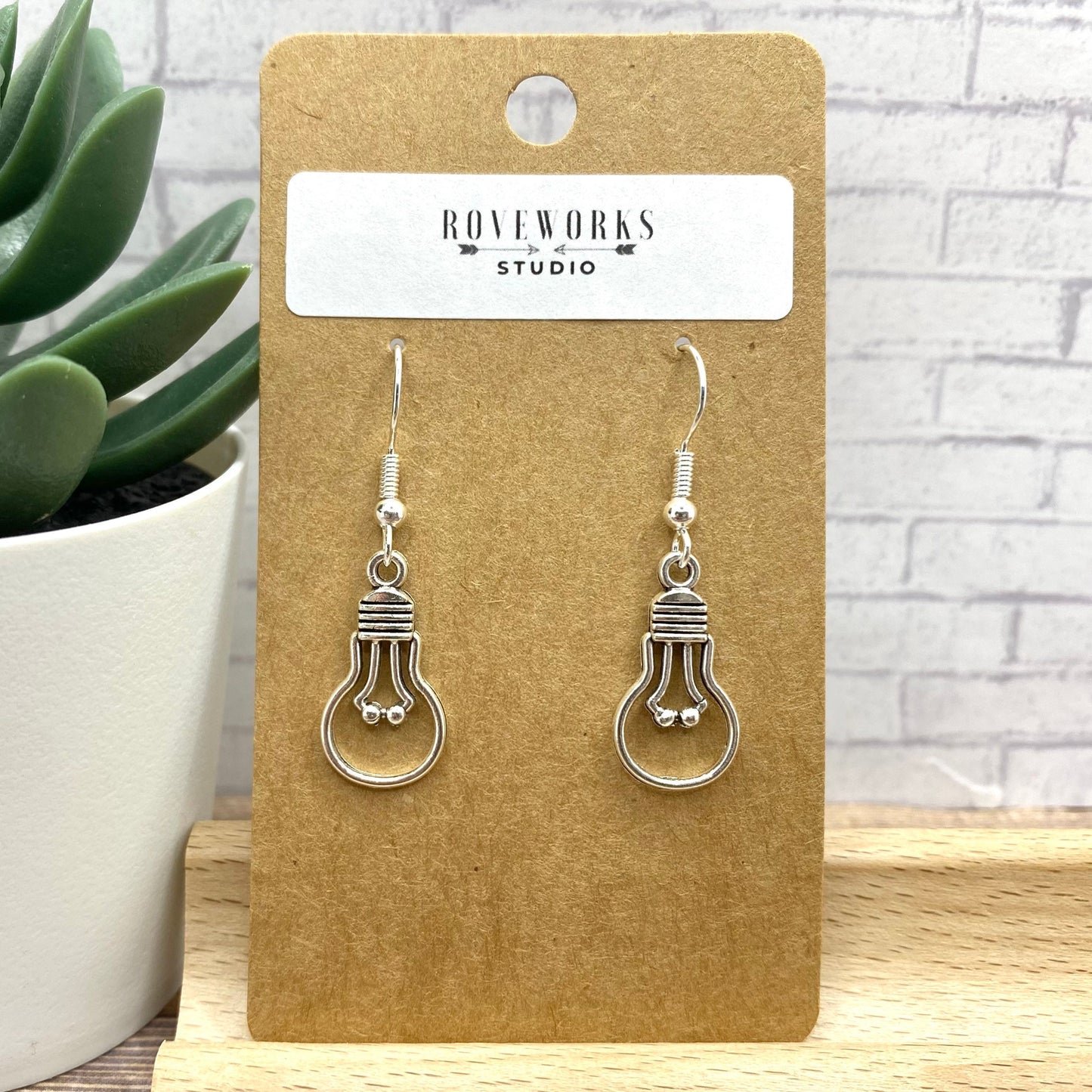 Dainty LIGHTBULB Earrings