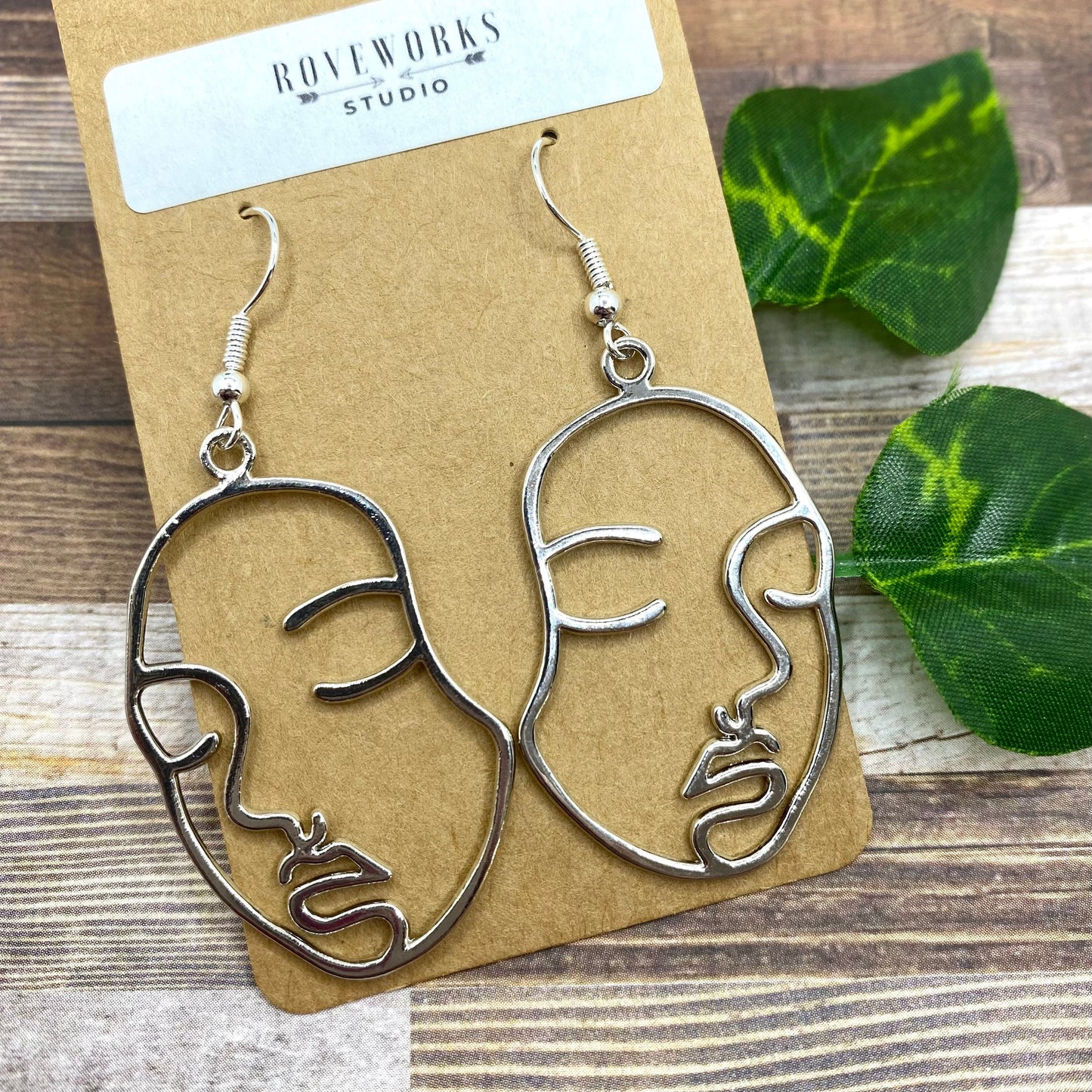 Abstract FACE Earrings
