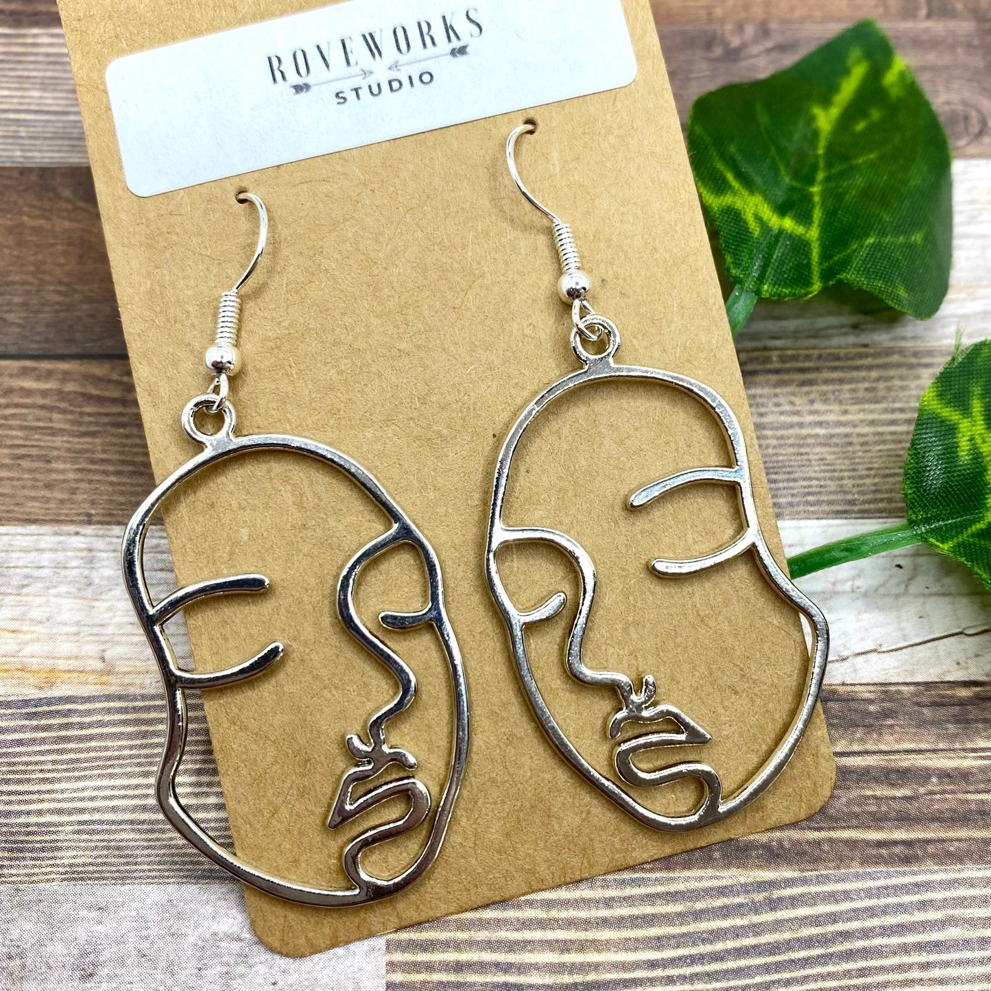 Abstract FACE Earrings