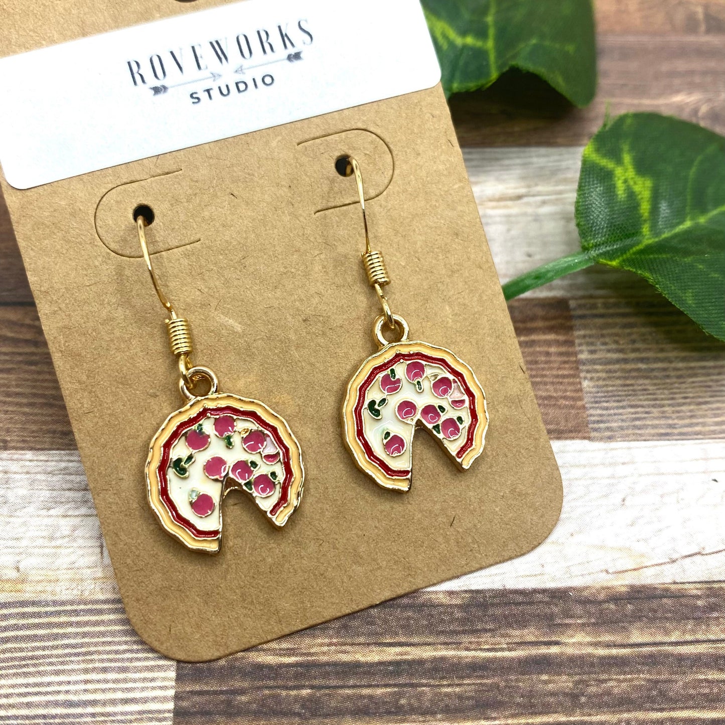 Pepperoni PIZZA EARRINGS