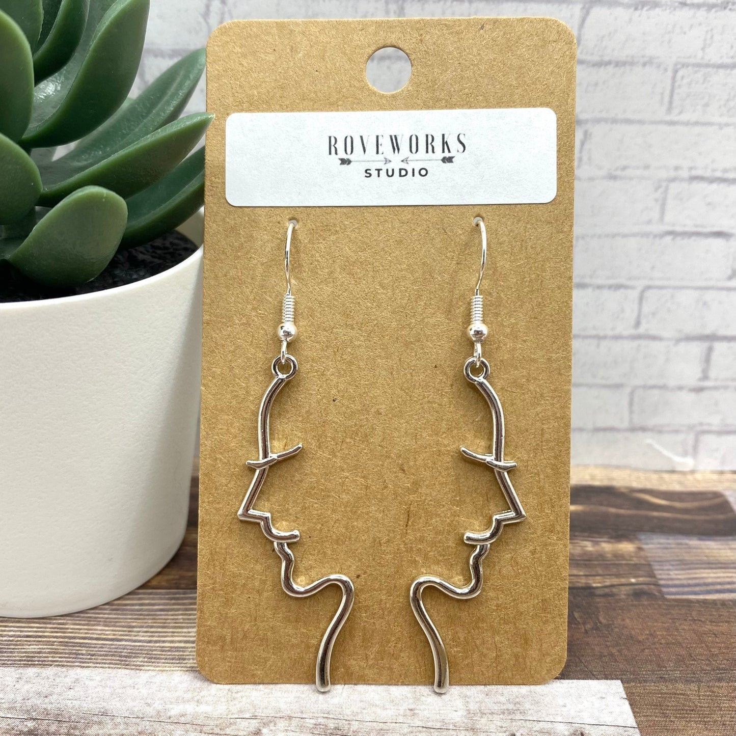 Minimalist FACE Earrings