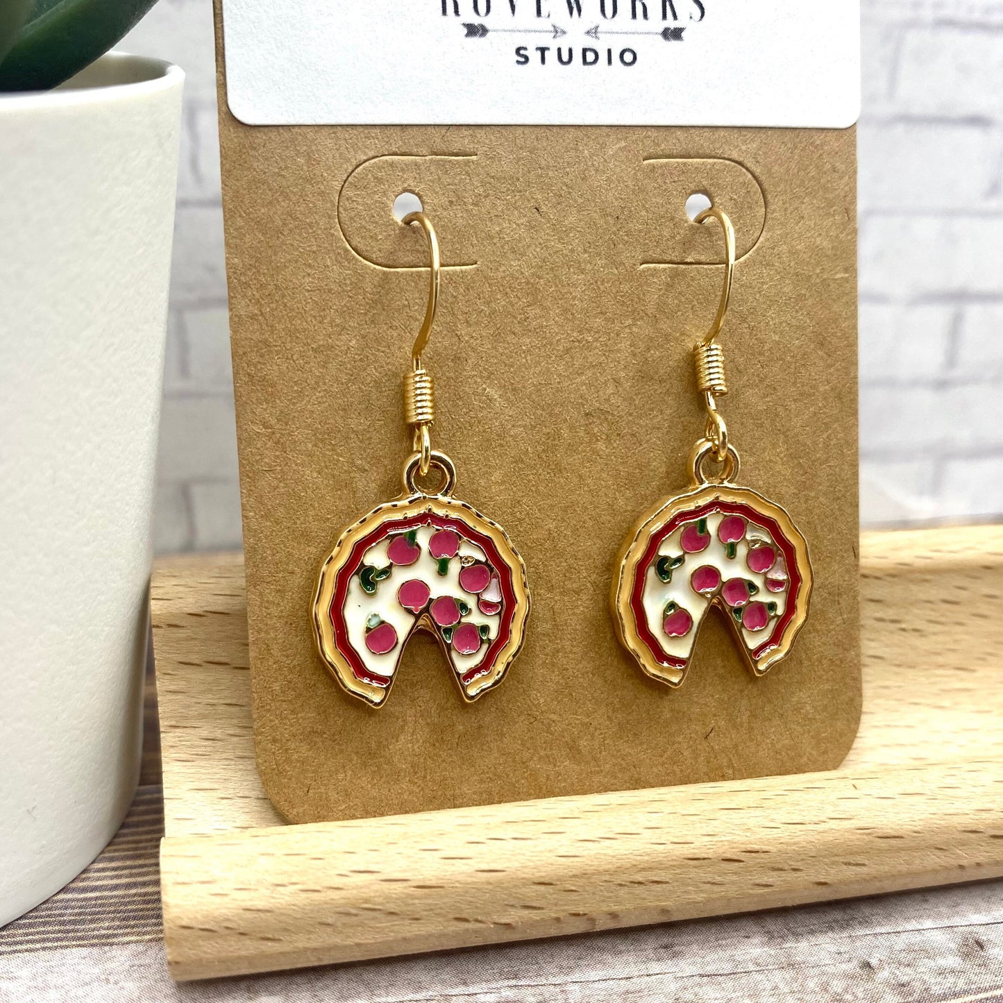 Pepperoni PIZZA EARRINGS