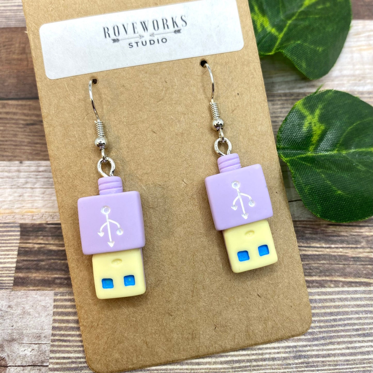 USB PLUG Earrings