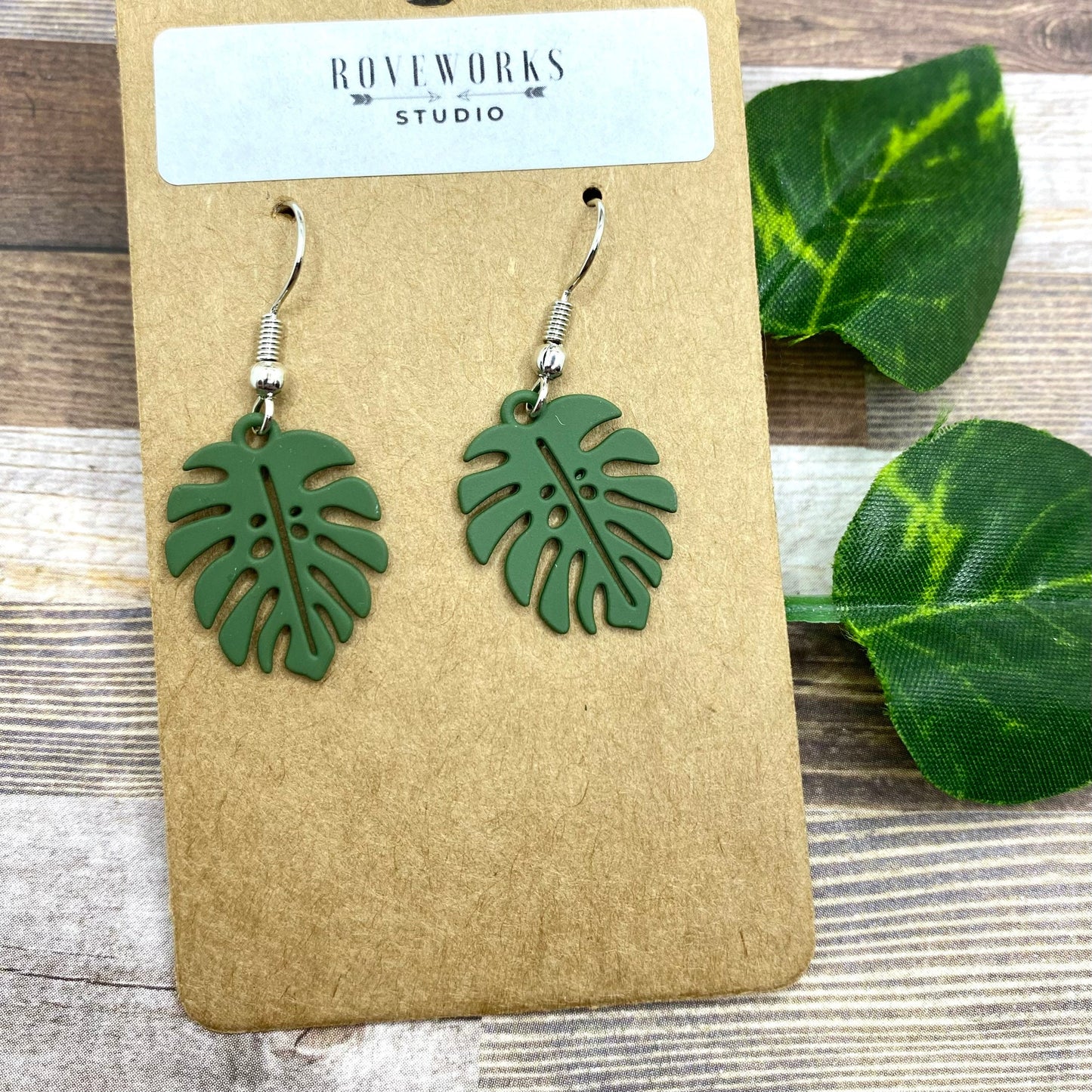 MONSTERA LEAF Earrings