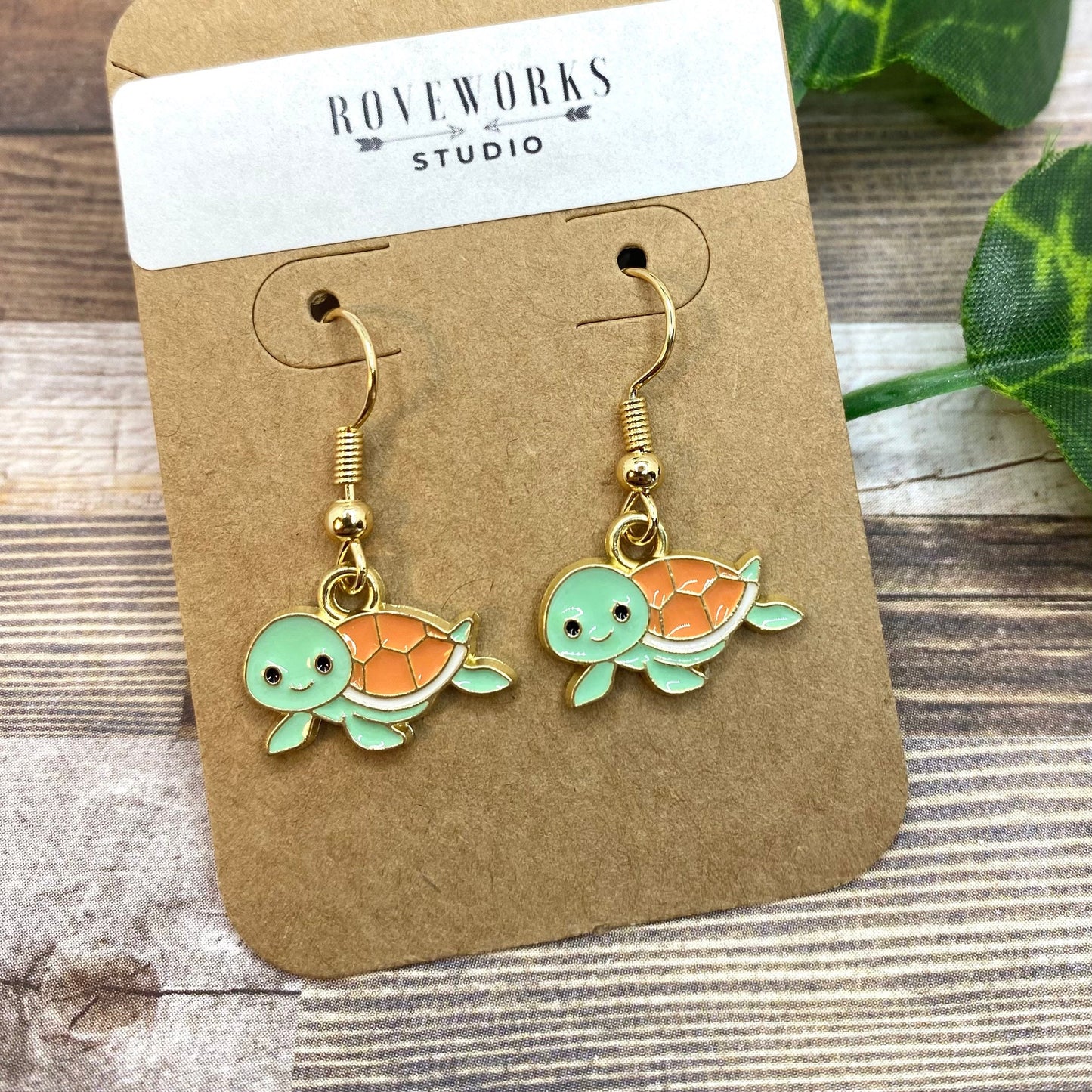 Tiny TURTLE Earrings
