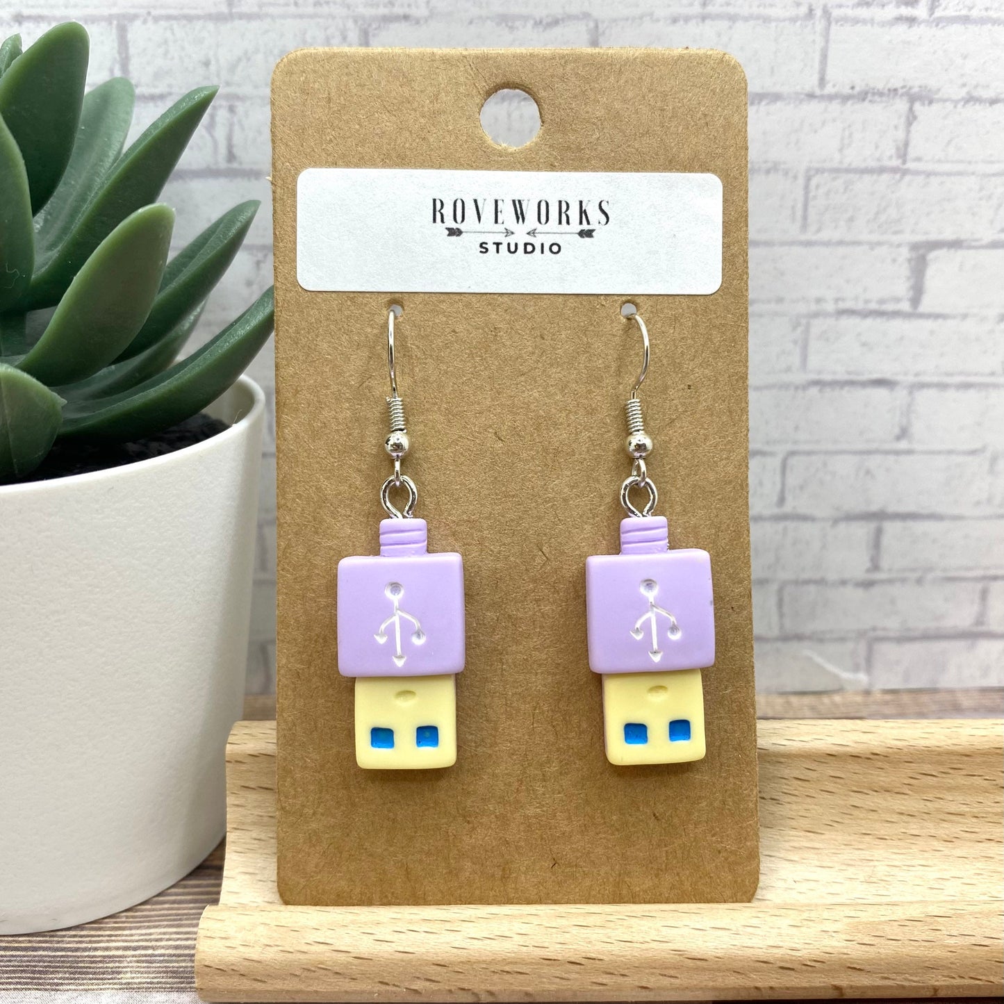 USB PLUG Earrings
