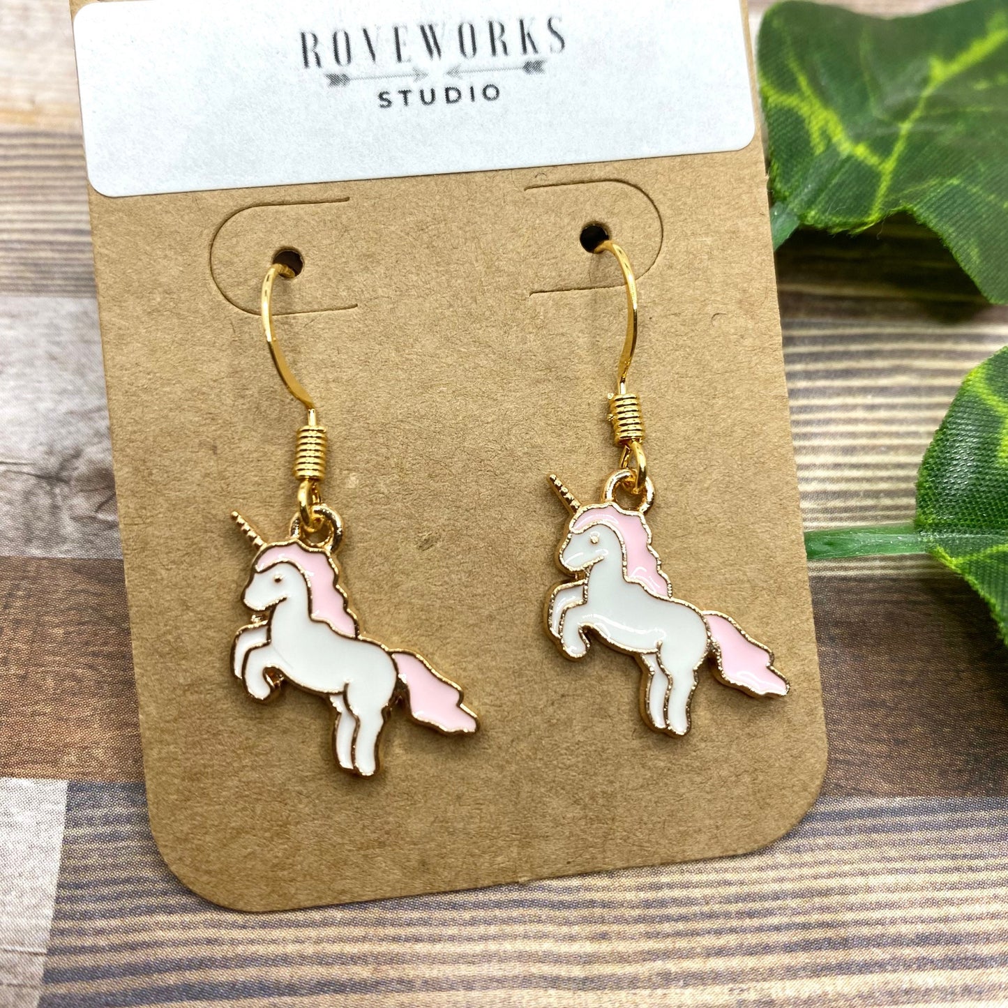 Small Magical UNICORN Earrings