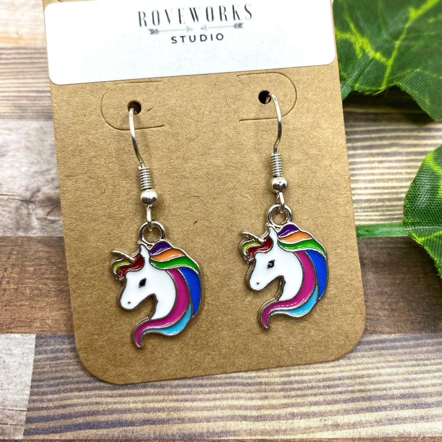 Small Magical UNICORN Earrings