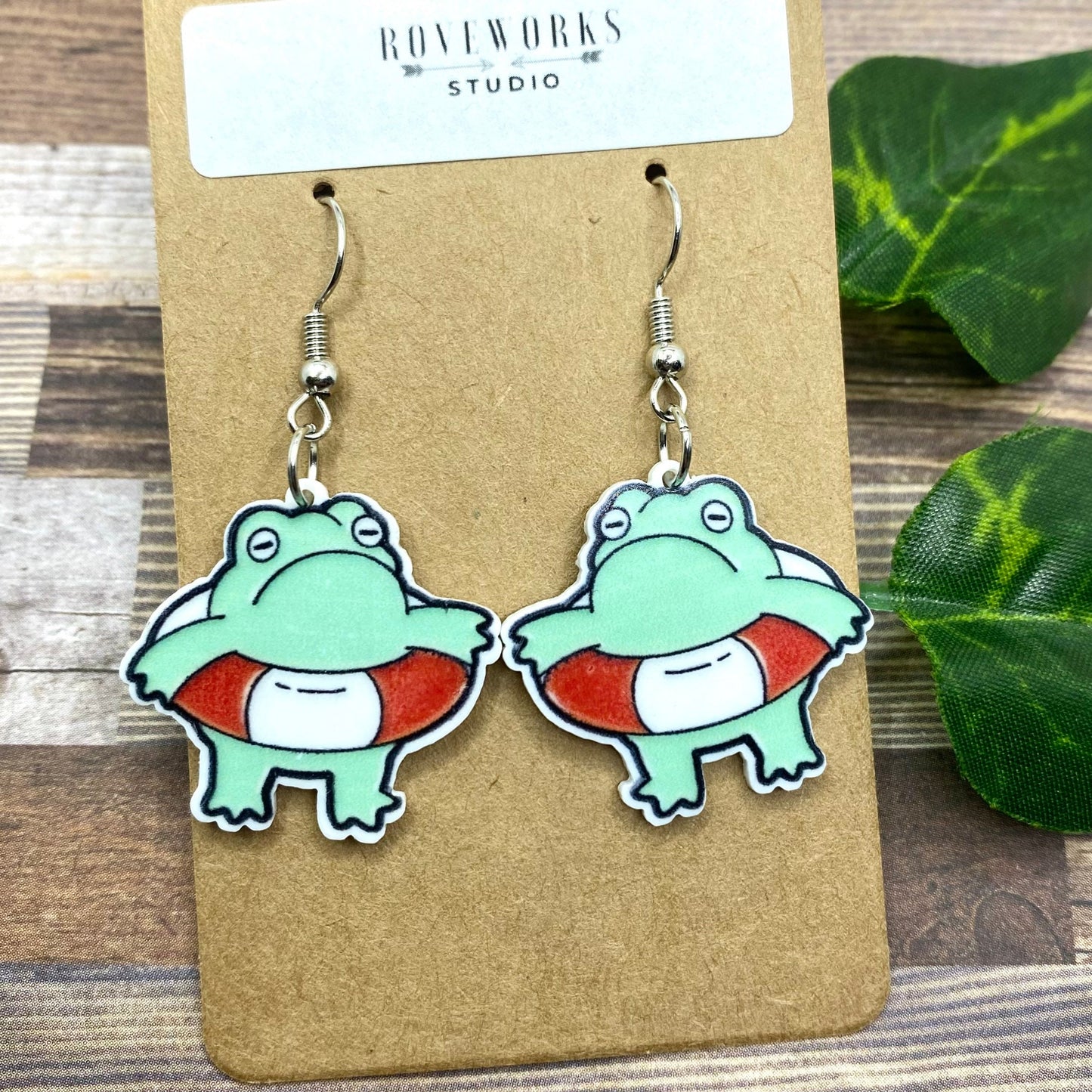 FLOATY FROG Earrings