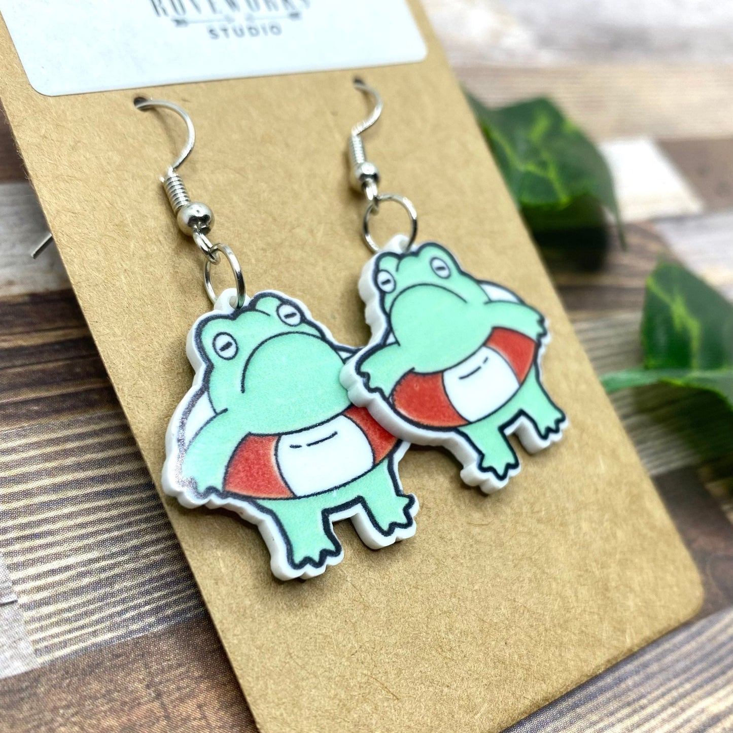 FLOATY FROG Earrings