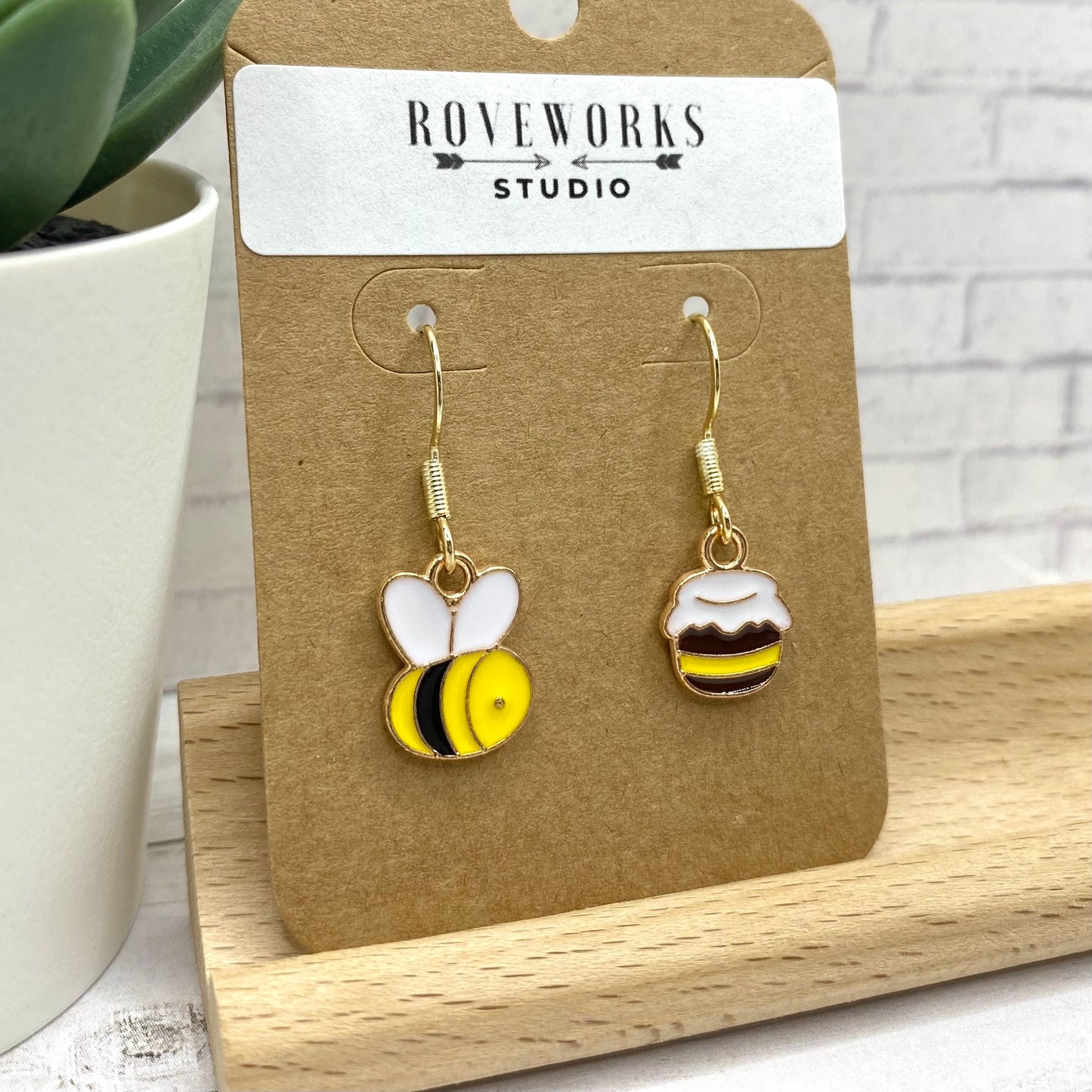 BEES & HONEYPOTS Mismatched Earrings